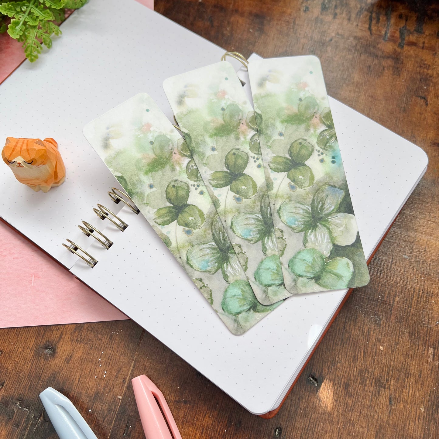 Luck Of The Irish | Clovers Bookmark