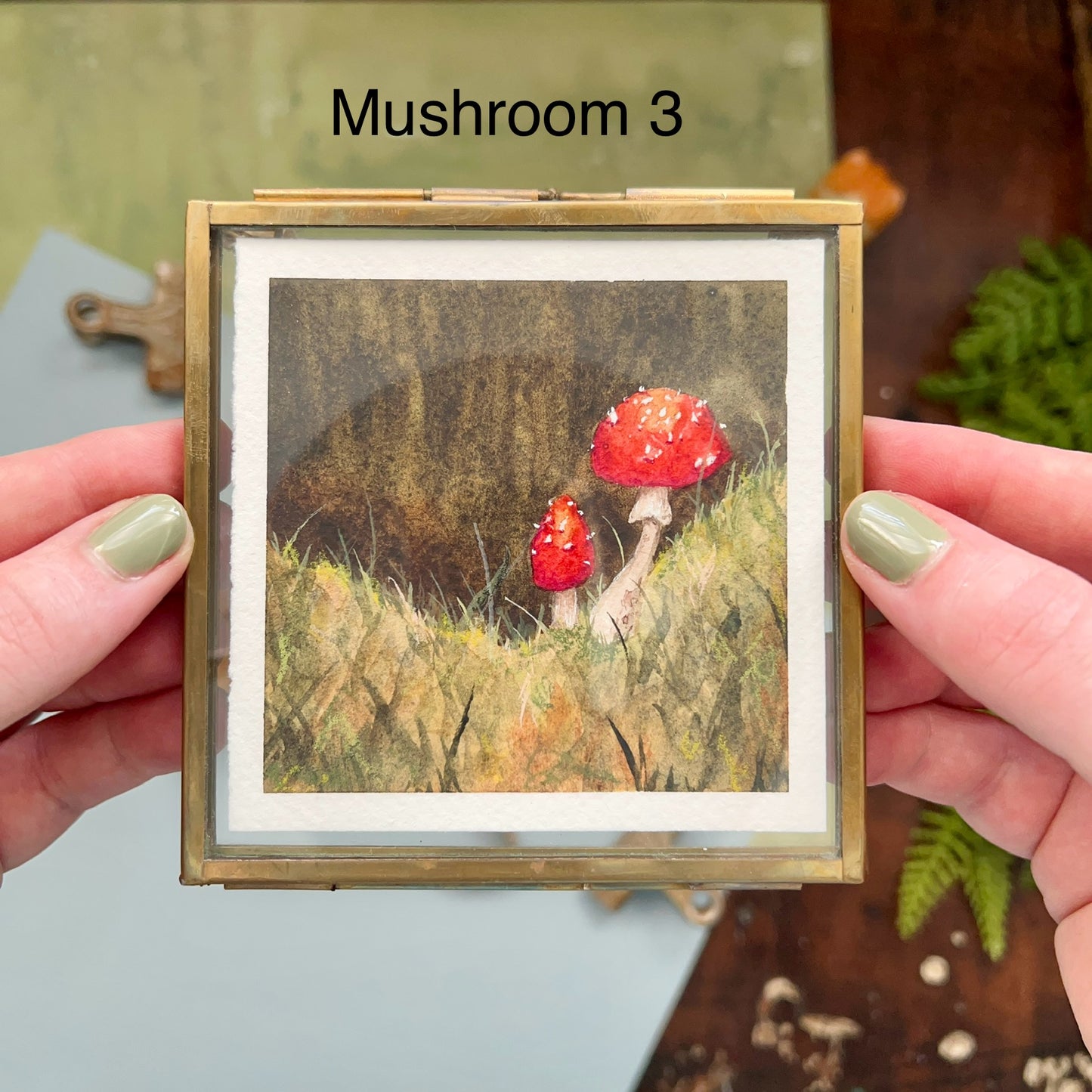 Tiny Forest Original Watercolor Paintings