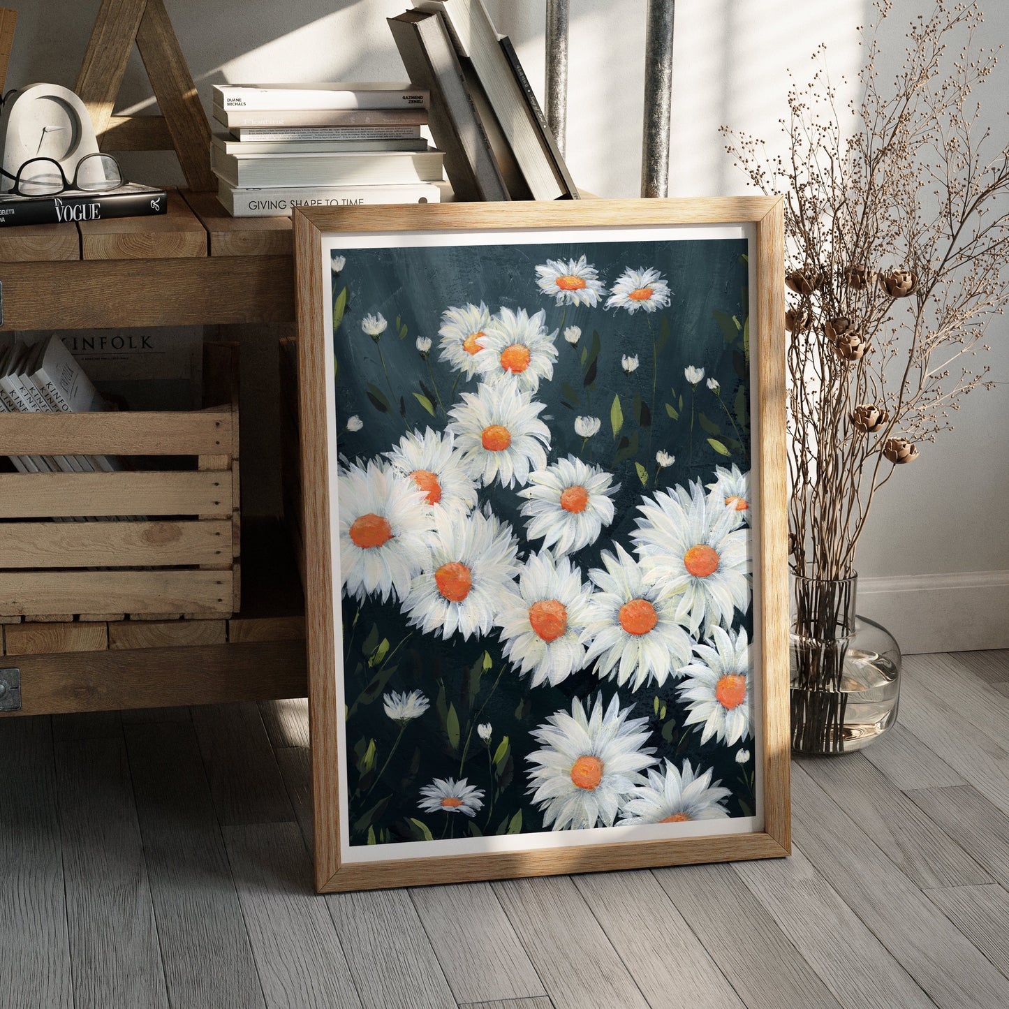 Daisies Art Print