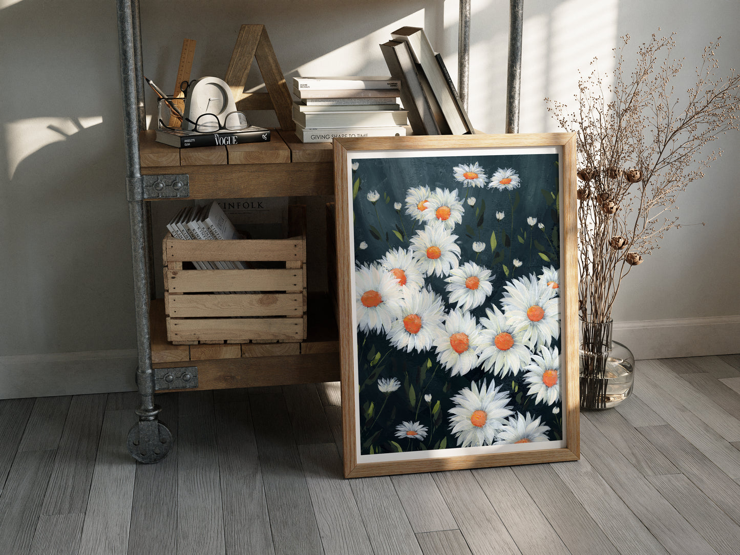 Daisies Art Print