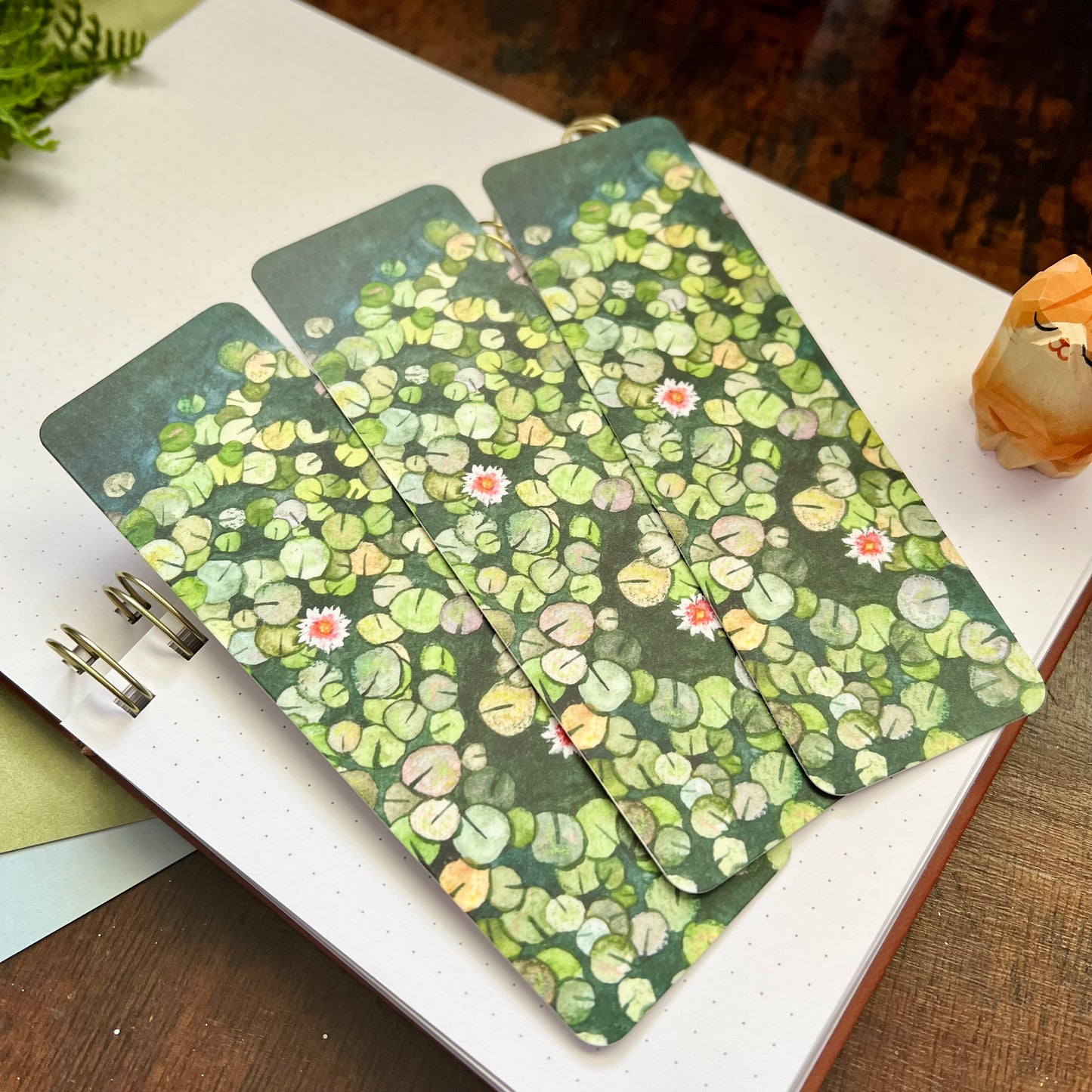 Lily Pad Bookmark