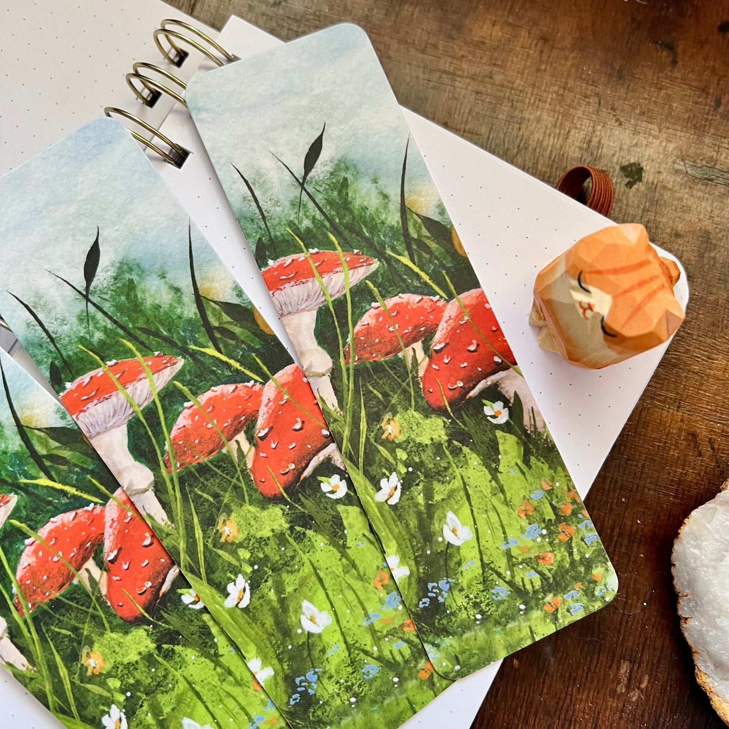 Mushroom Forest Bookmark