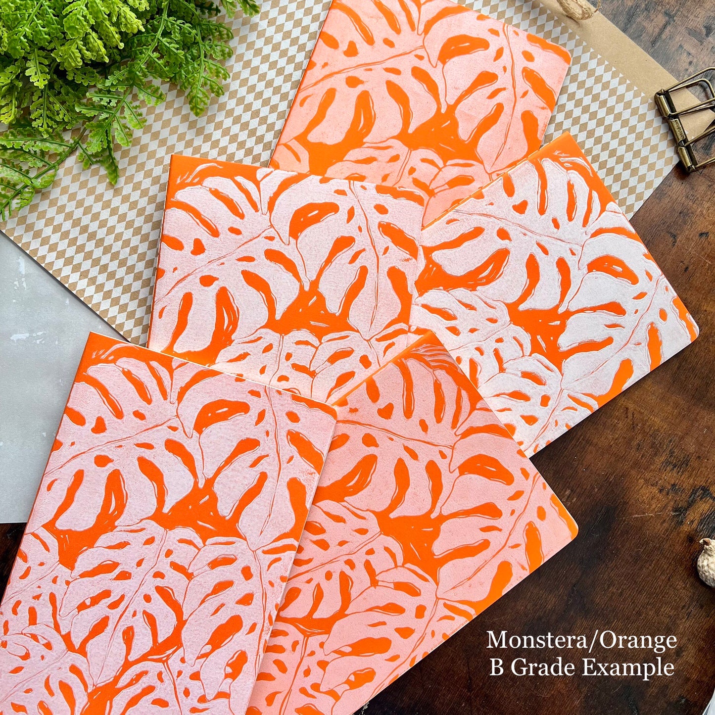 B Grade Handprinted Notebooks