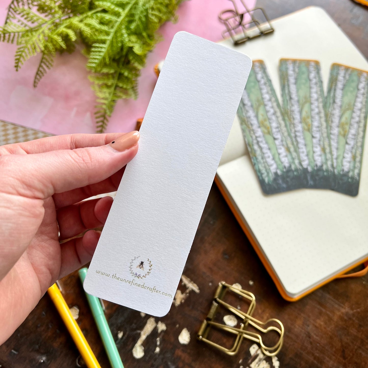 Birch Trees Bookmark