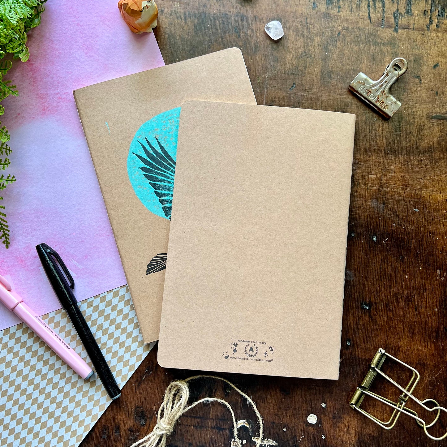 Raven Handprinted Notebook