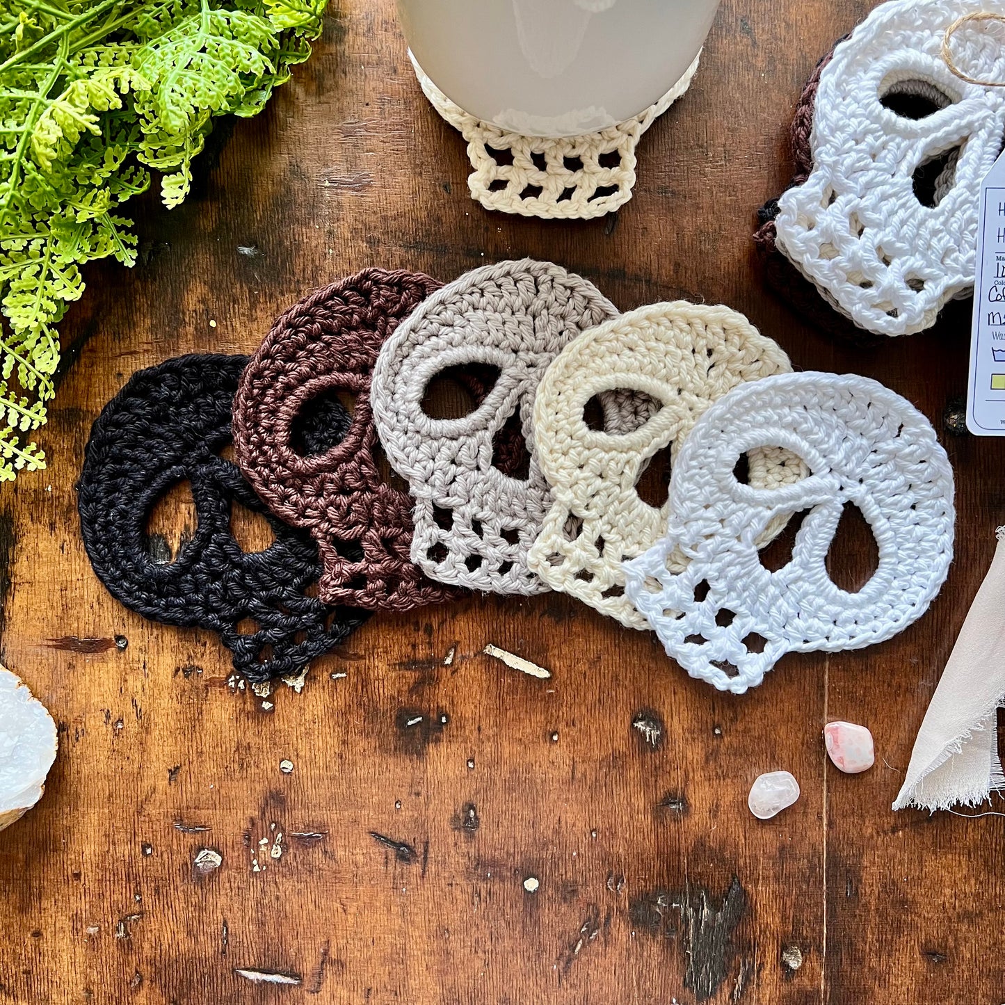 Skull Coaster Set | Coffee House Palette