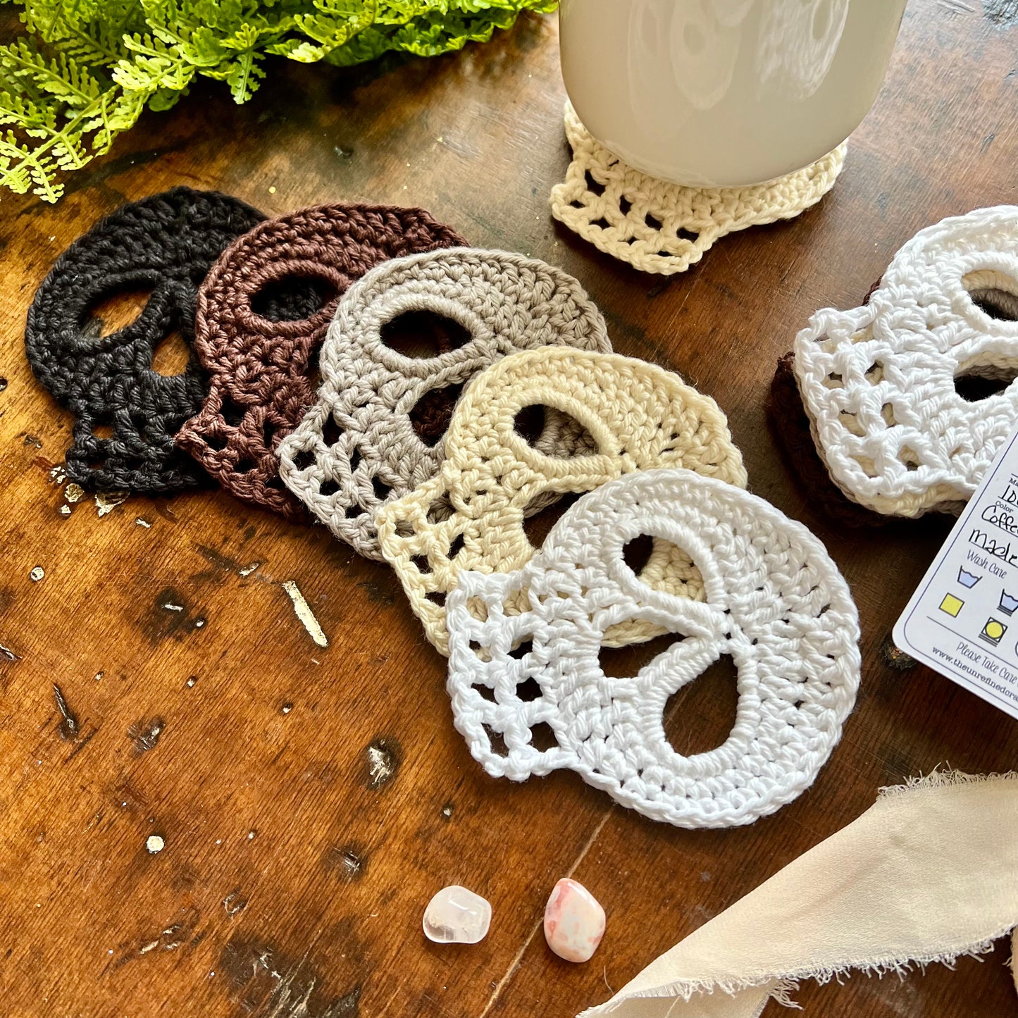 Skull Coaster Set | Coffee House Palette