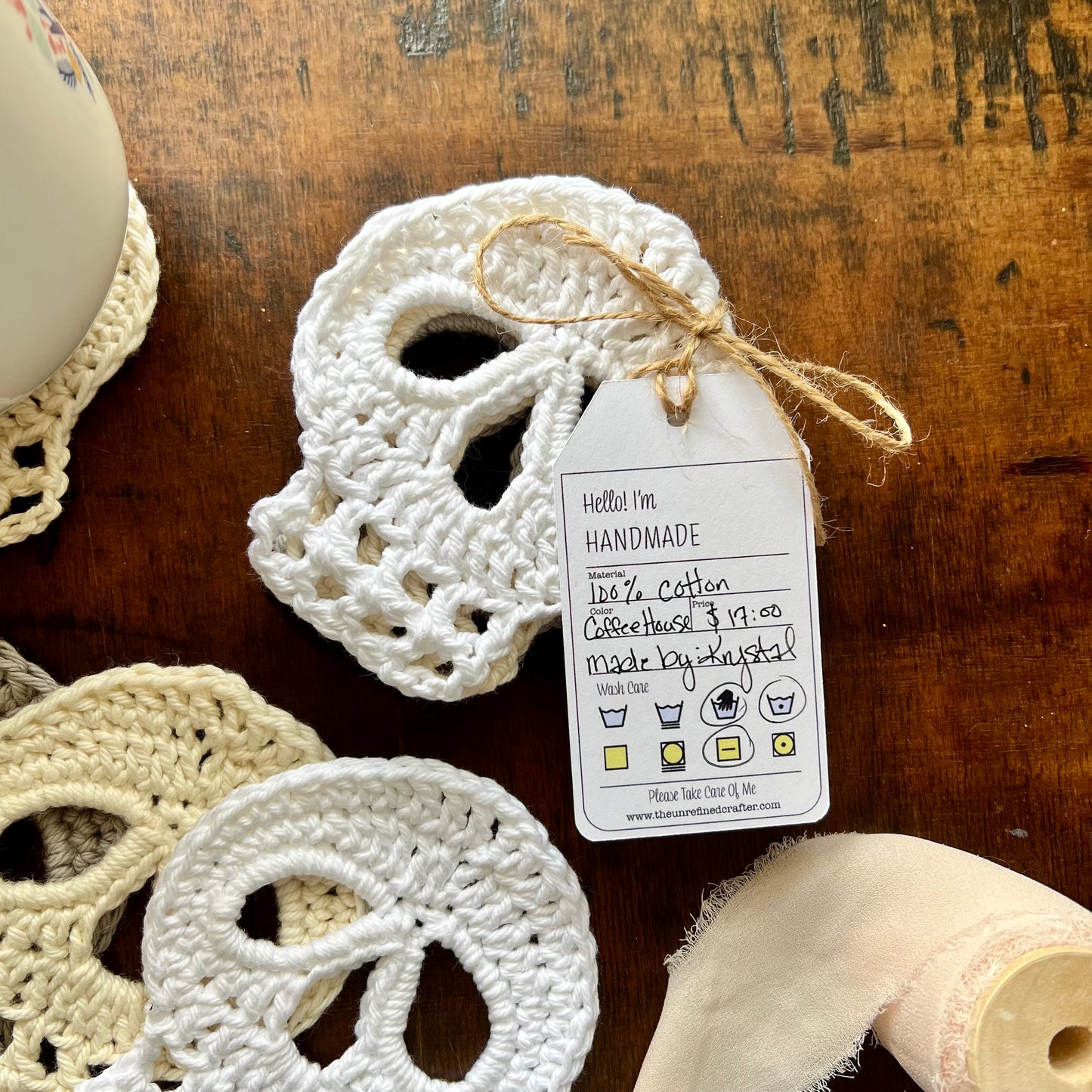 Skull Coaster Set | Coffee House Palette