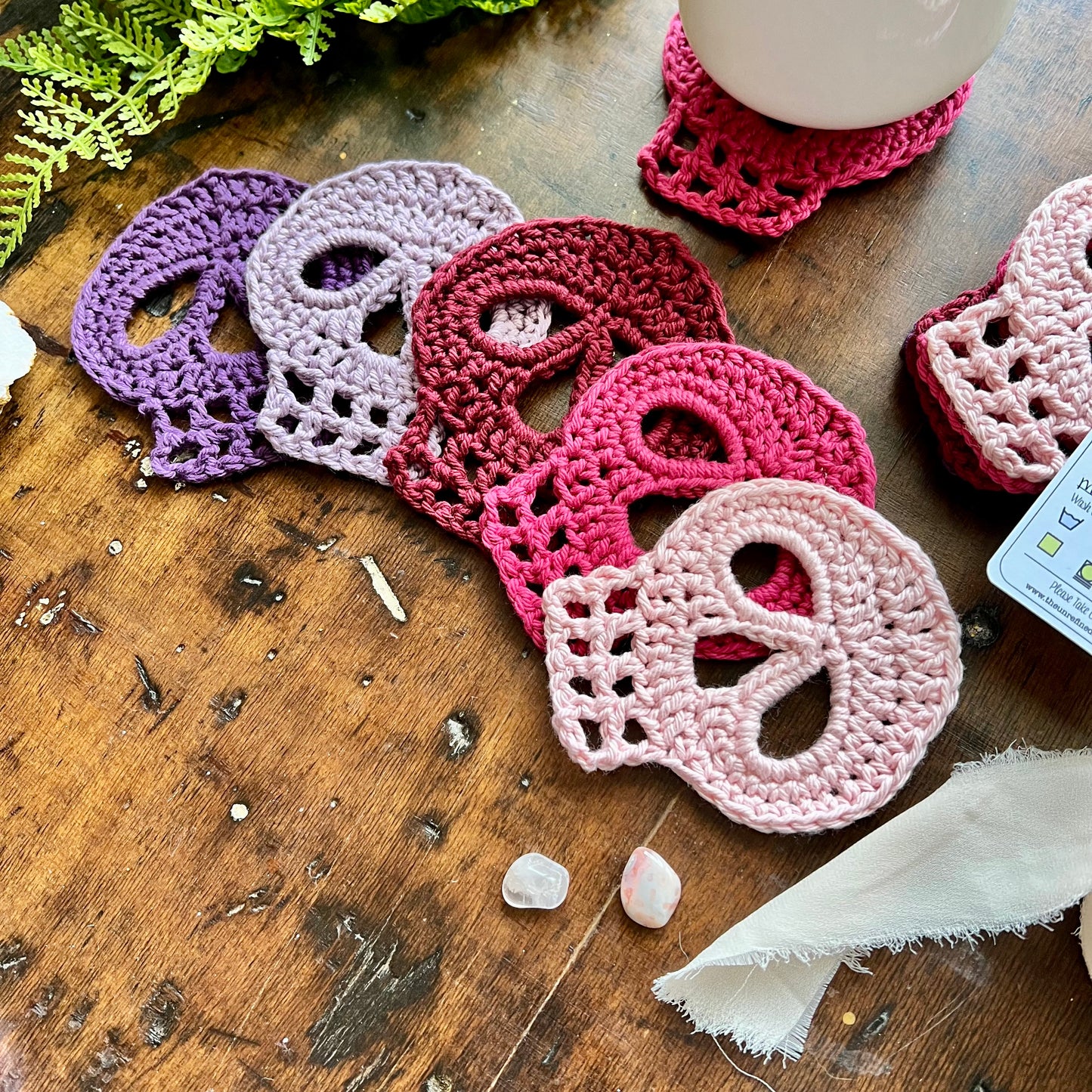 Skull Coaster Set | Bouquet Palette