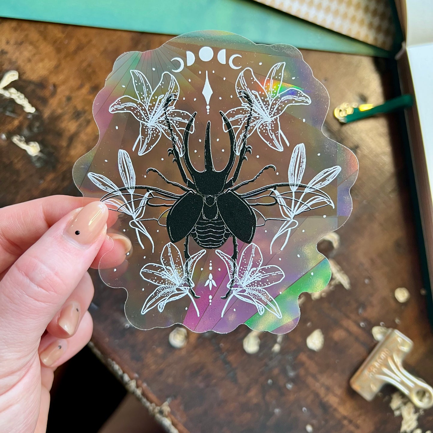 Atlas Beetle Suncatcher