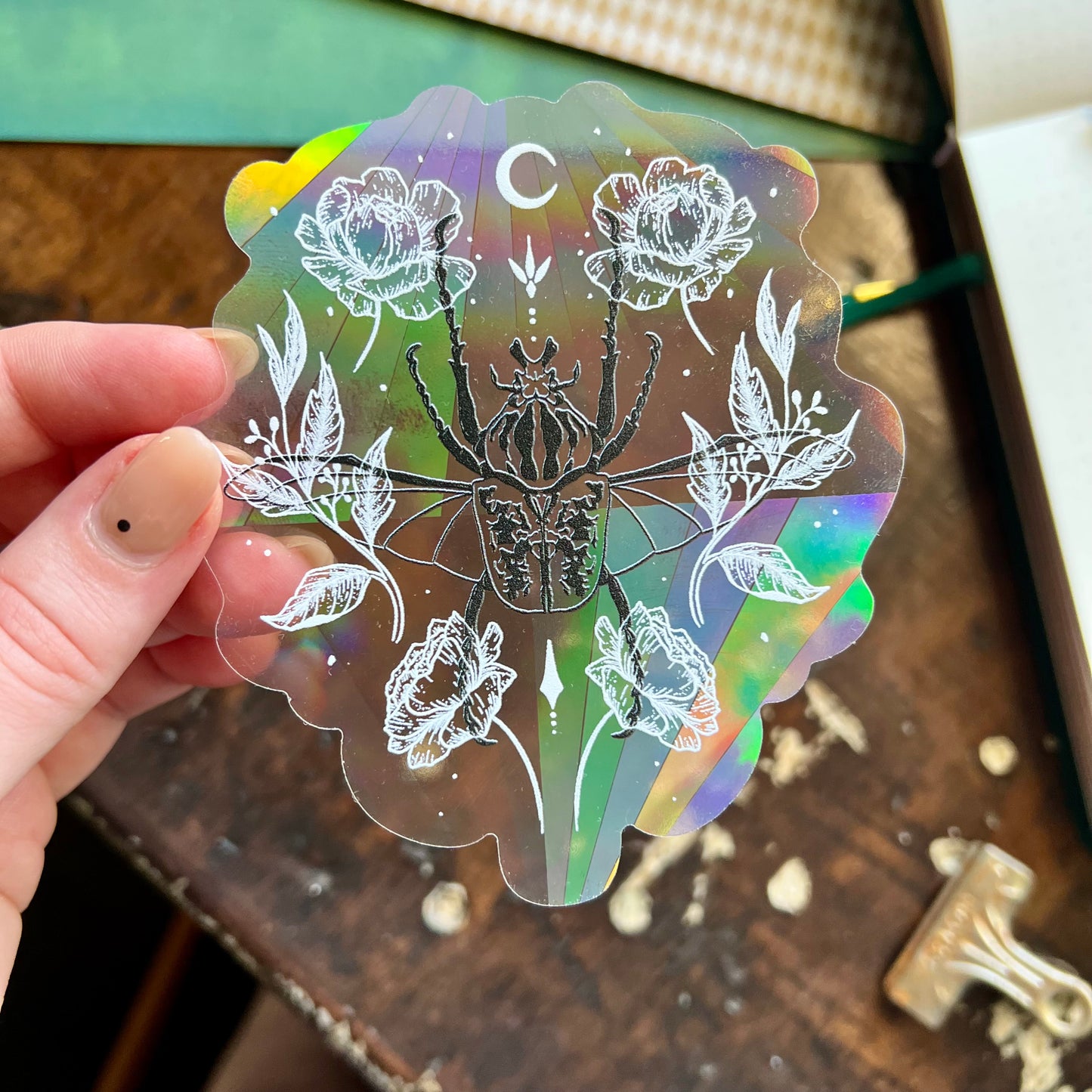 Goliath Beetle Suncatcher
