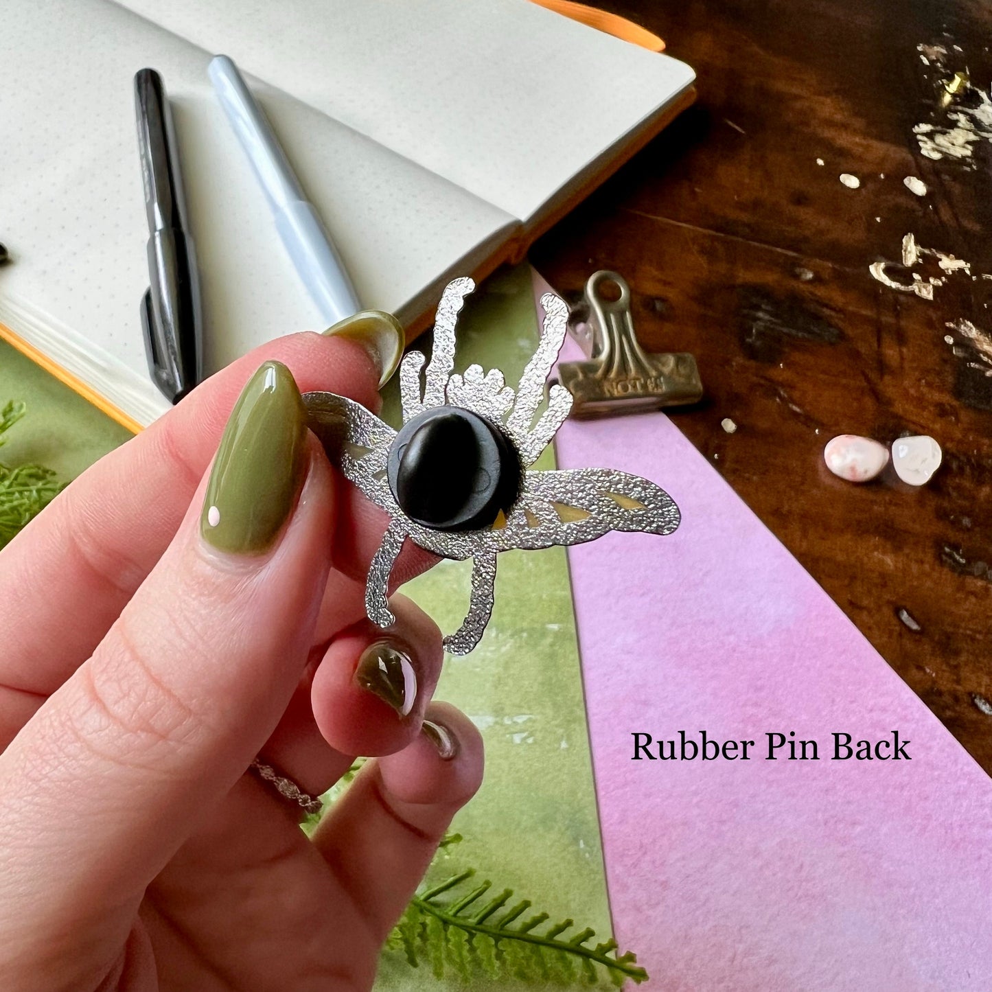 B Grade Goliath Beetle Enamel Pin