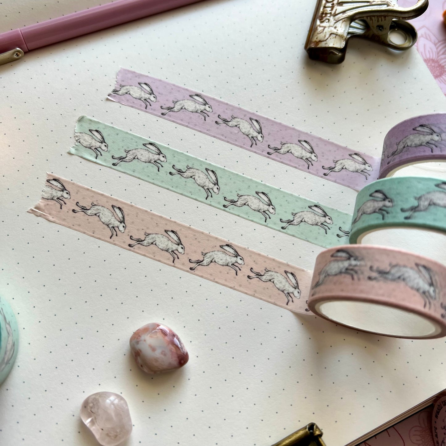 White Rabbit 3 Pack Washi Tape
