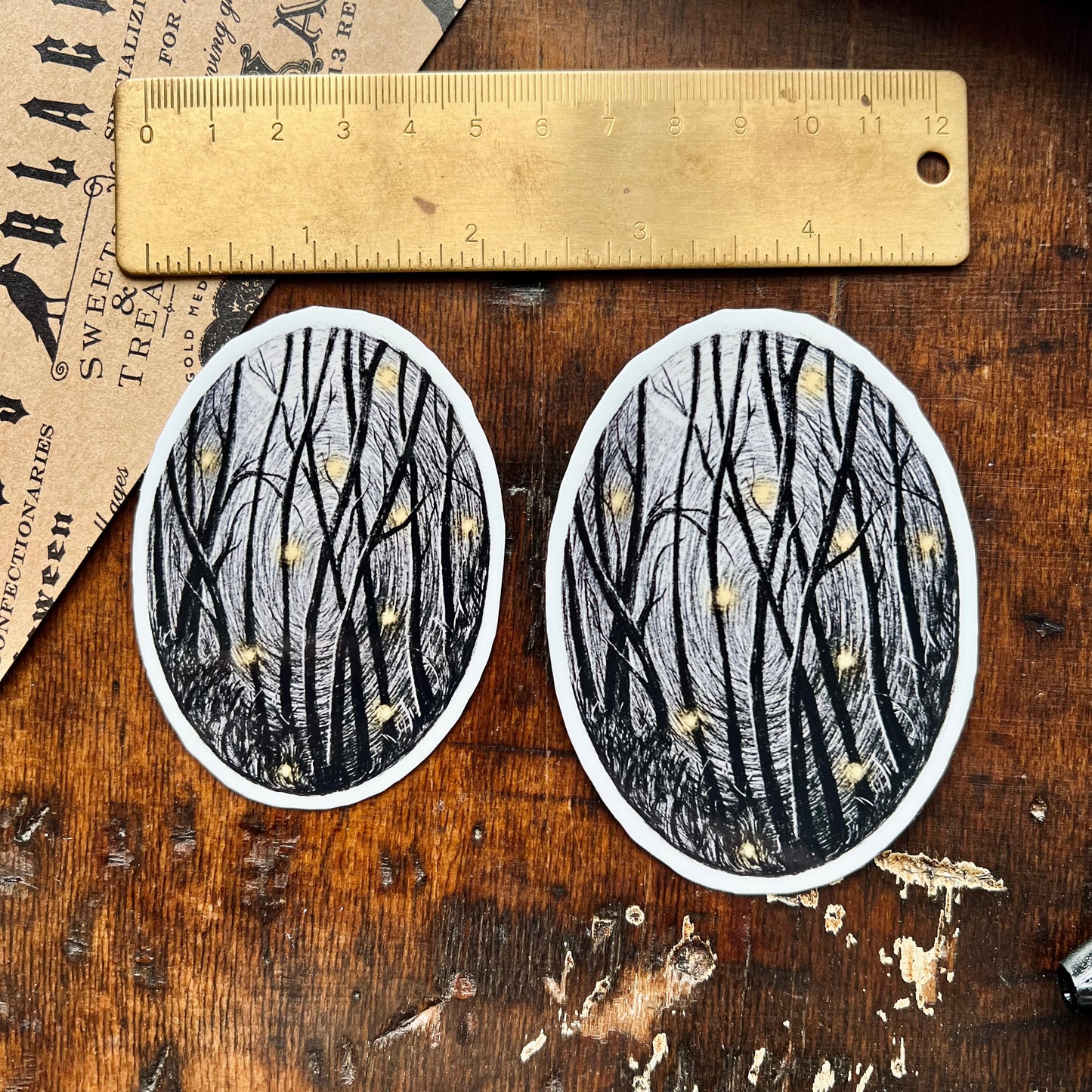 Faerie Forest Vinyl Sticker