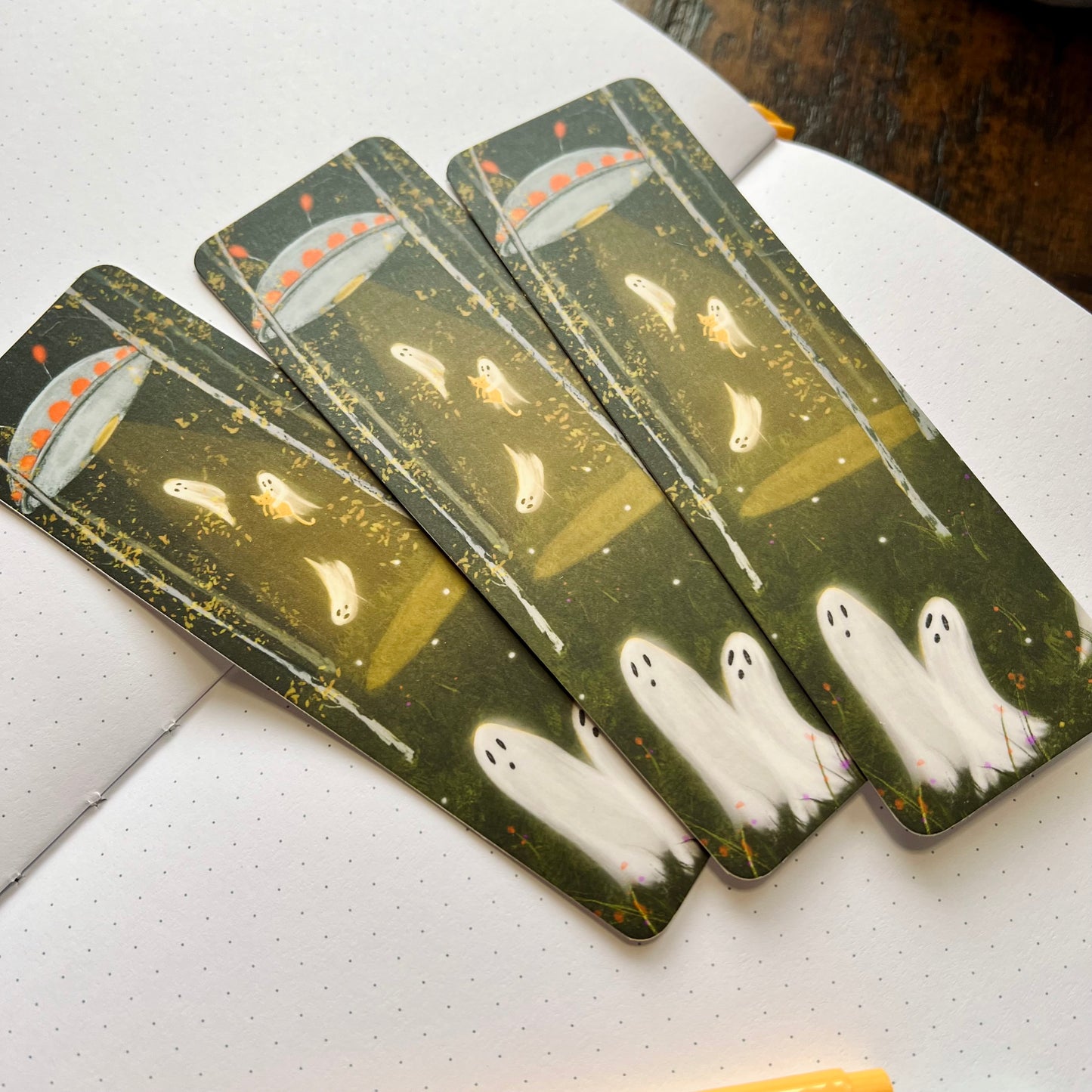 Ghost Abduction Bookmark