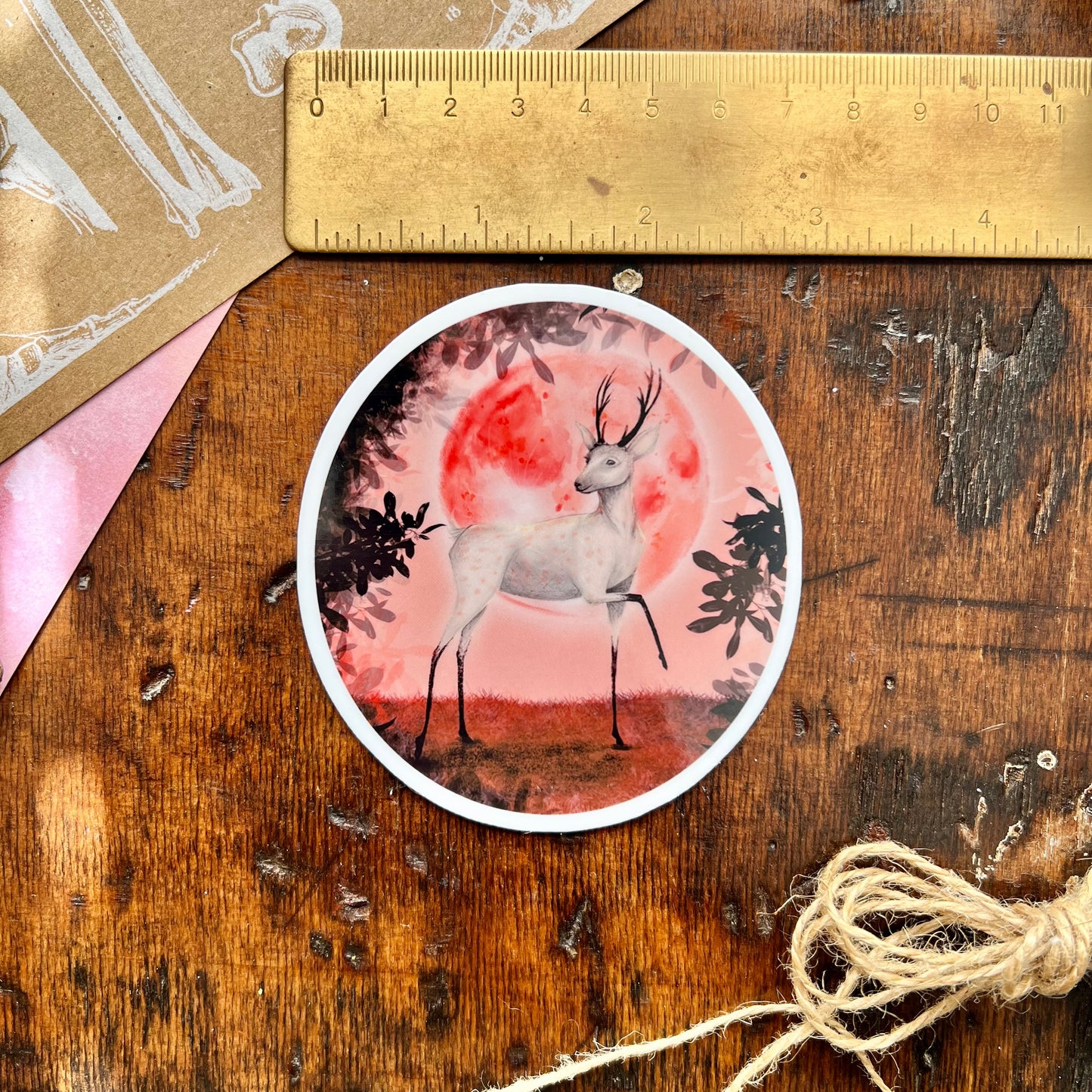 Hunters Moon Vinyl Sticker