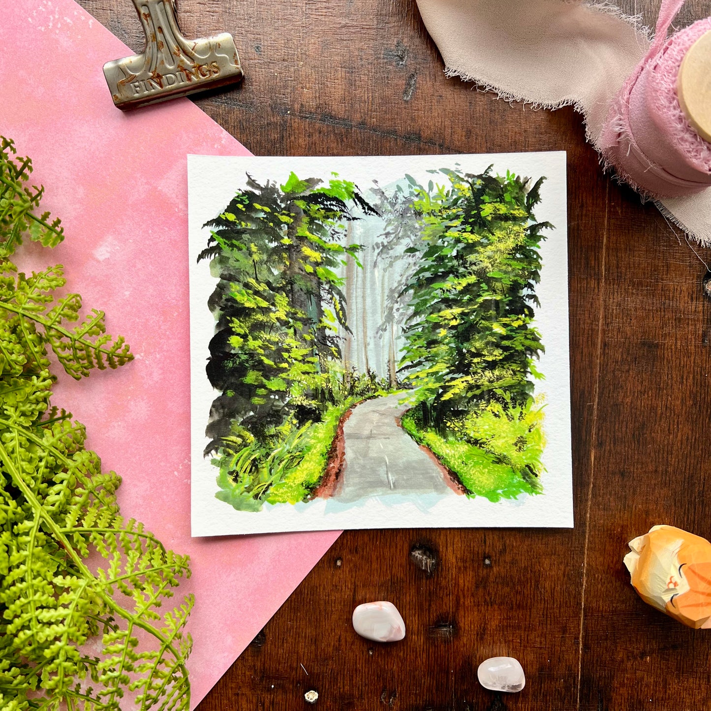 Sunday Drive Art Print