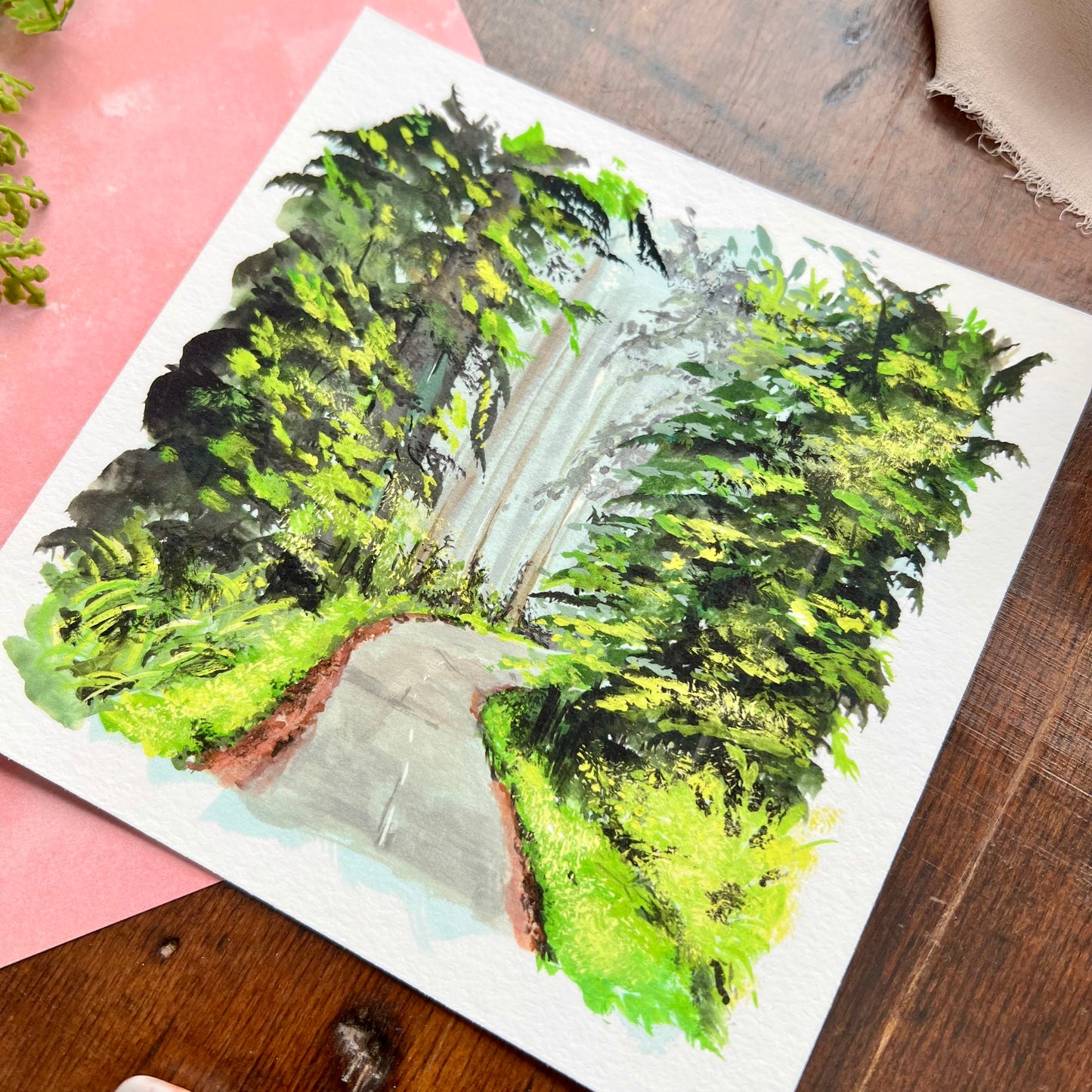 Sunday Drive Art Print