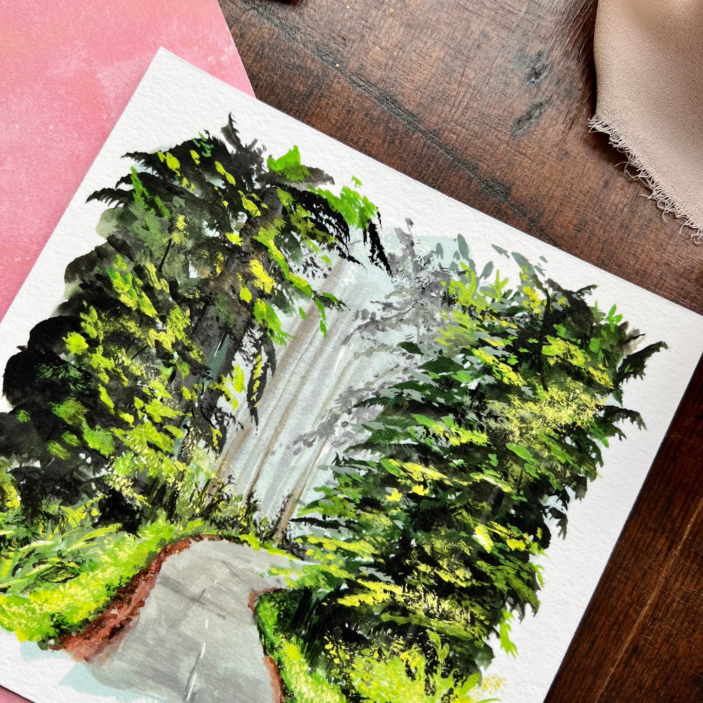 Sunday Drive Art Print