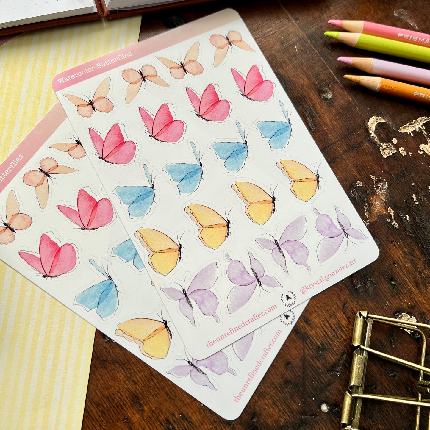 Butterfly Sticker Sheet