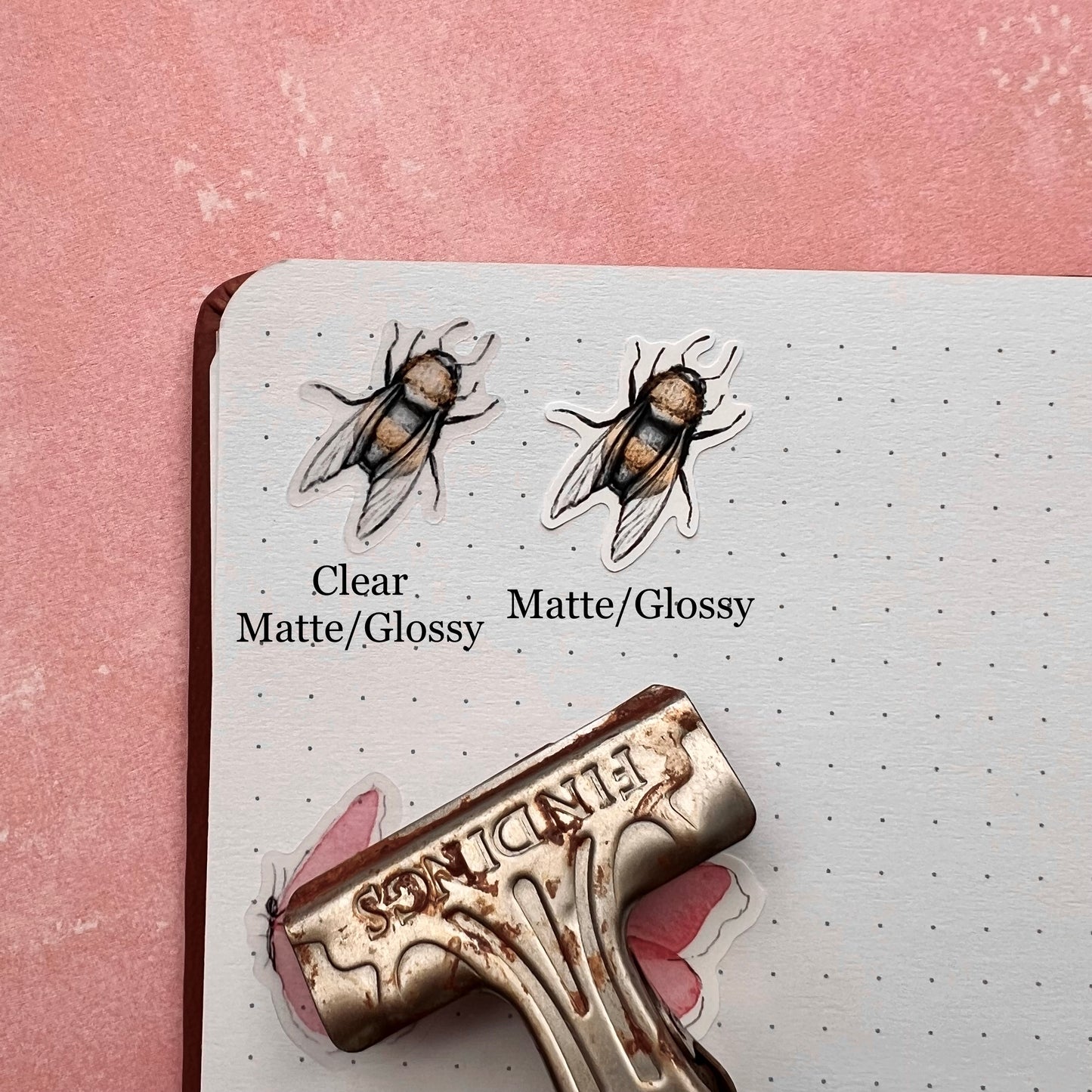Sketchy Busy Bees Sticker Sheet