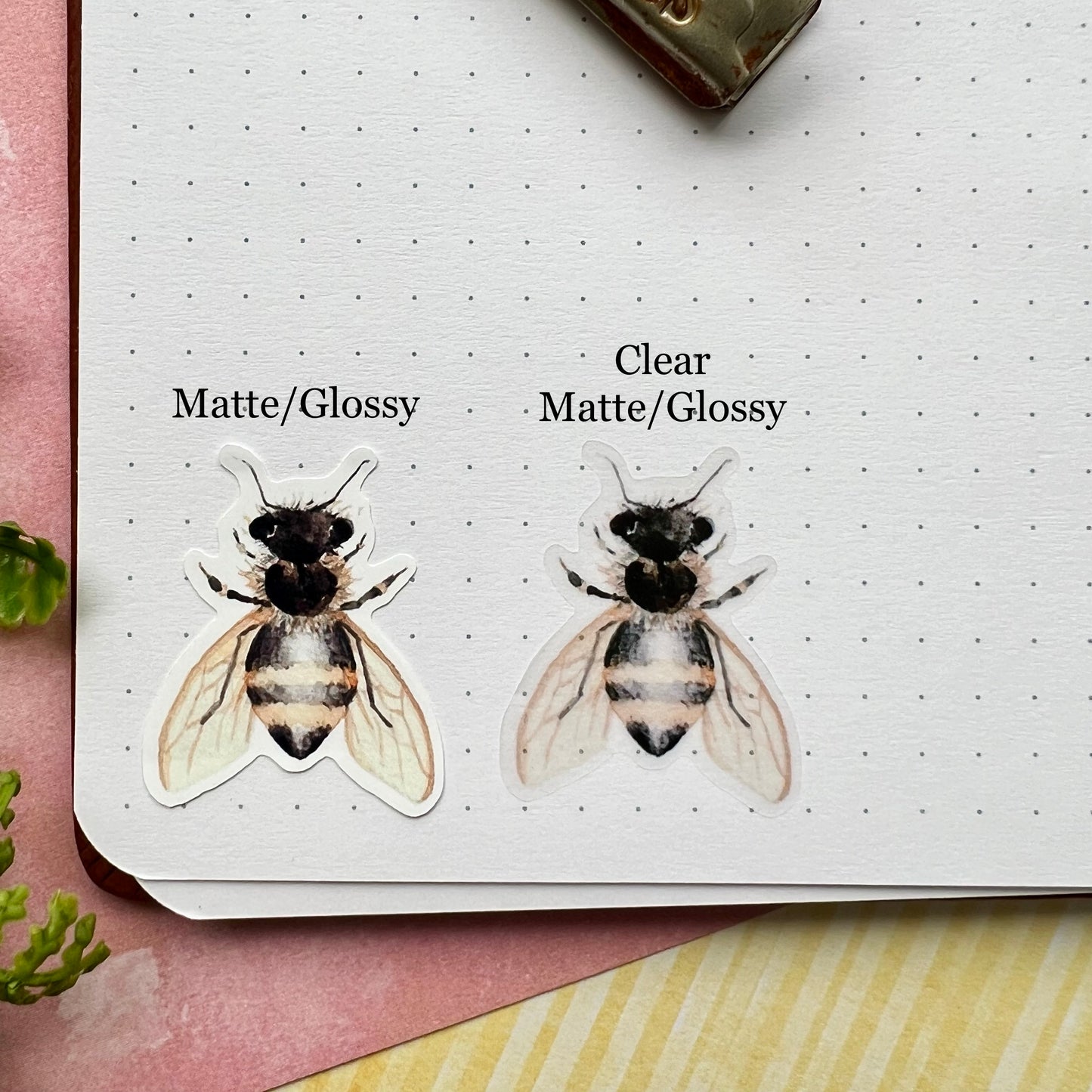 Bee Planner Sticker Sheet