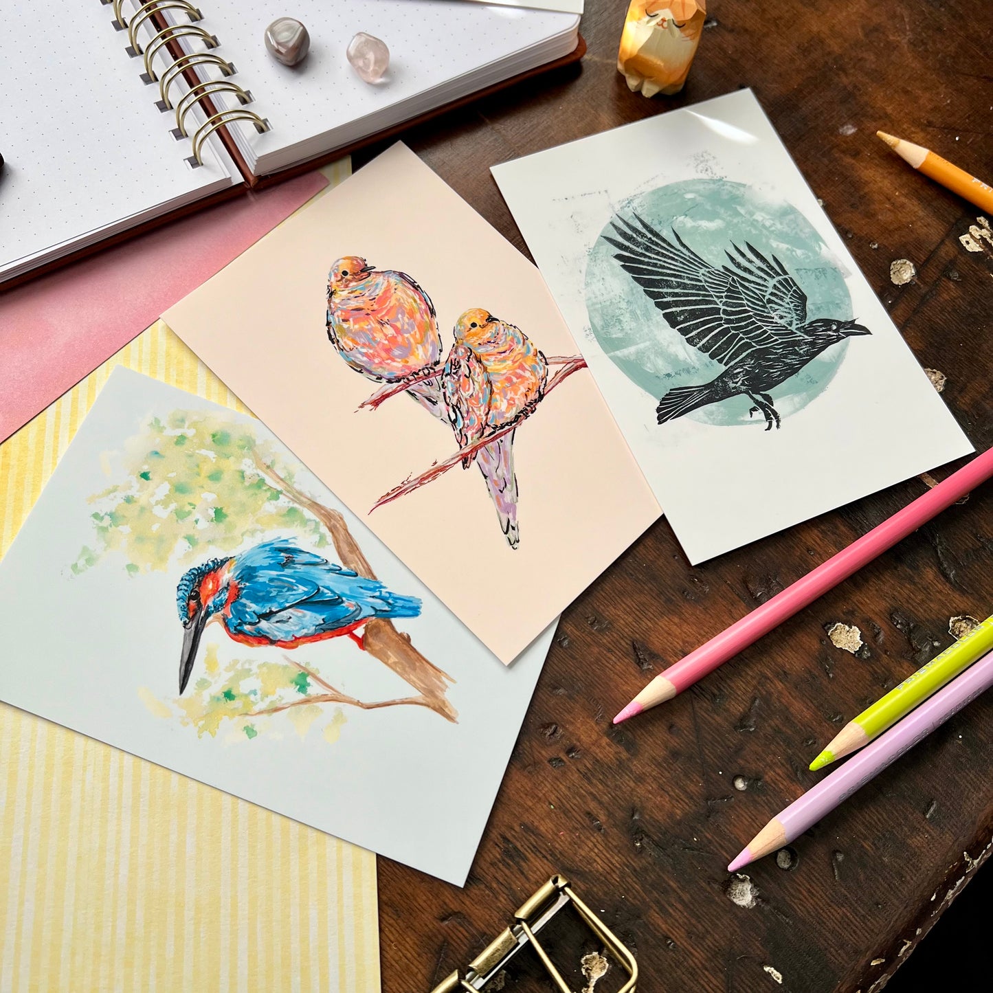Bird Postcard Set 2