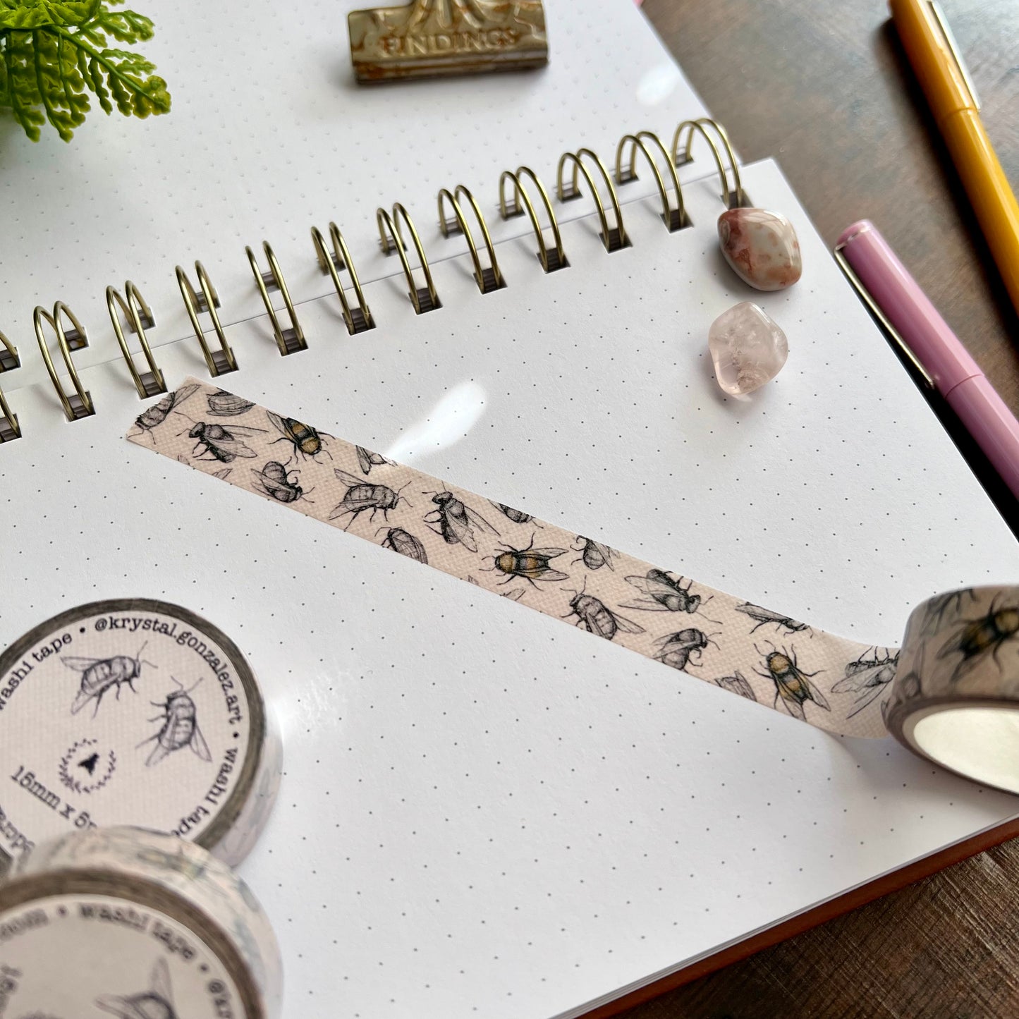 Sketchy Busy Bee Washi Tape
