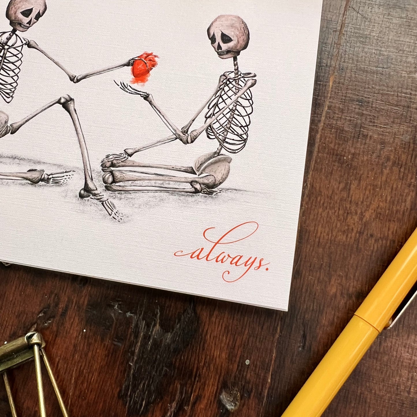 Always. Card