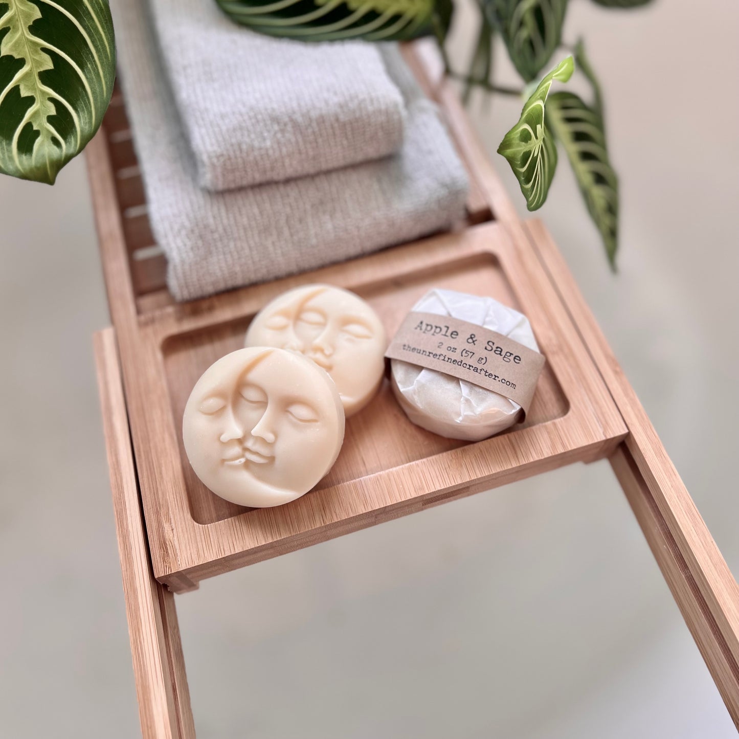 Apple Sage Sun & Moon Handmade Soap