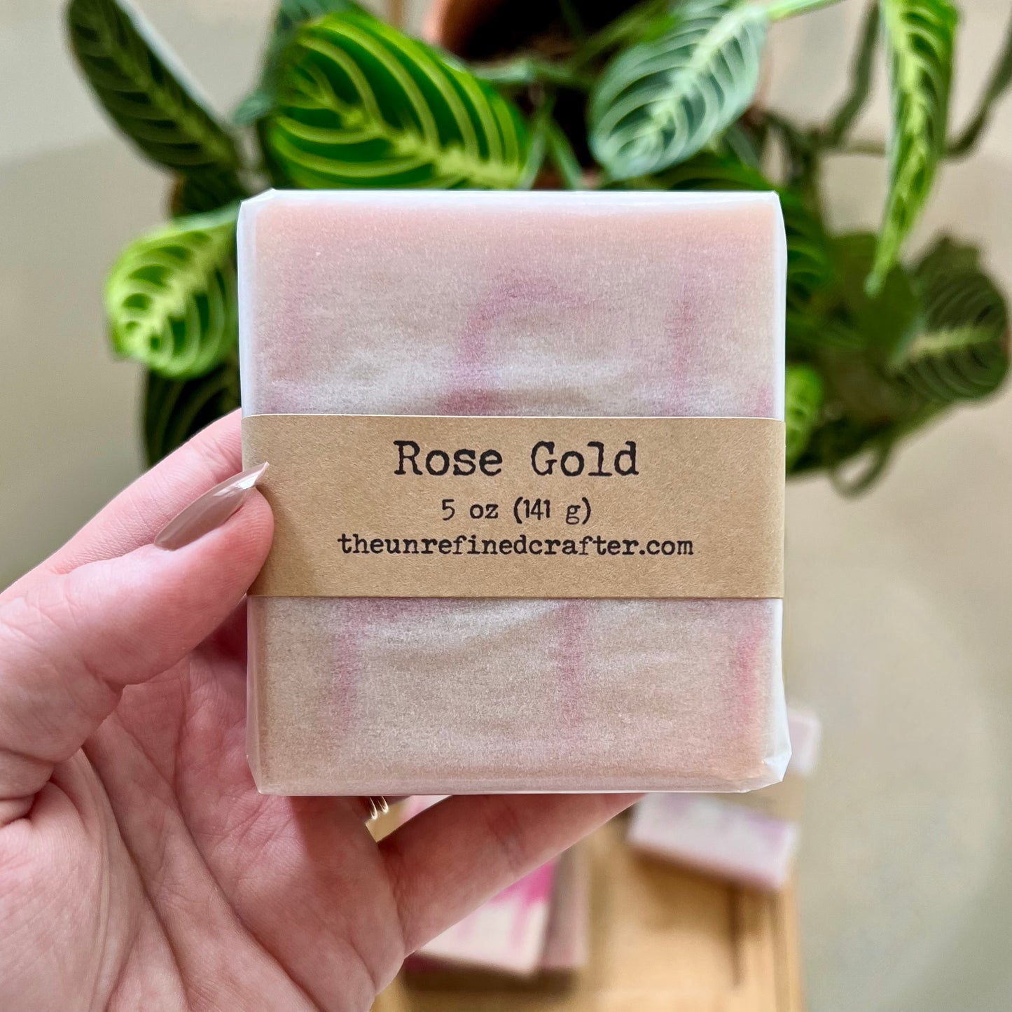 Rose Gold Handmade Soap