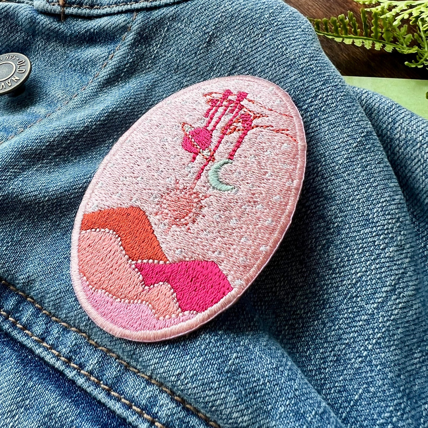 B Grade The Universe Embroidered Iron On Patch