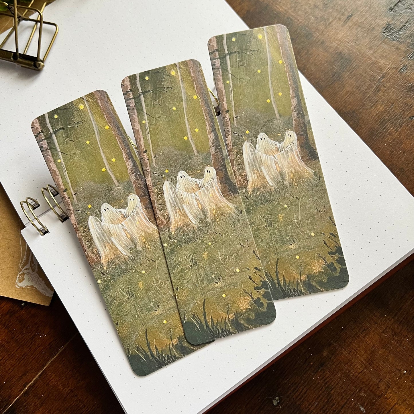 Haunted Forest Bookmark