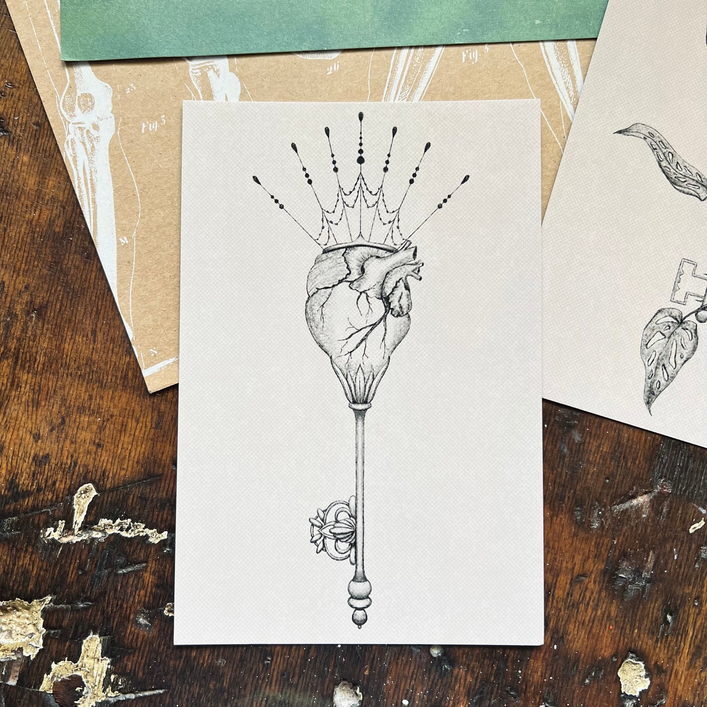 Secret Keys Postcard Set