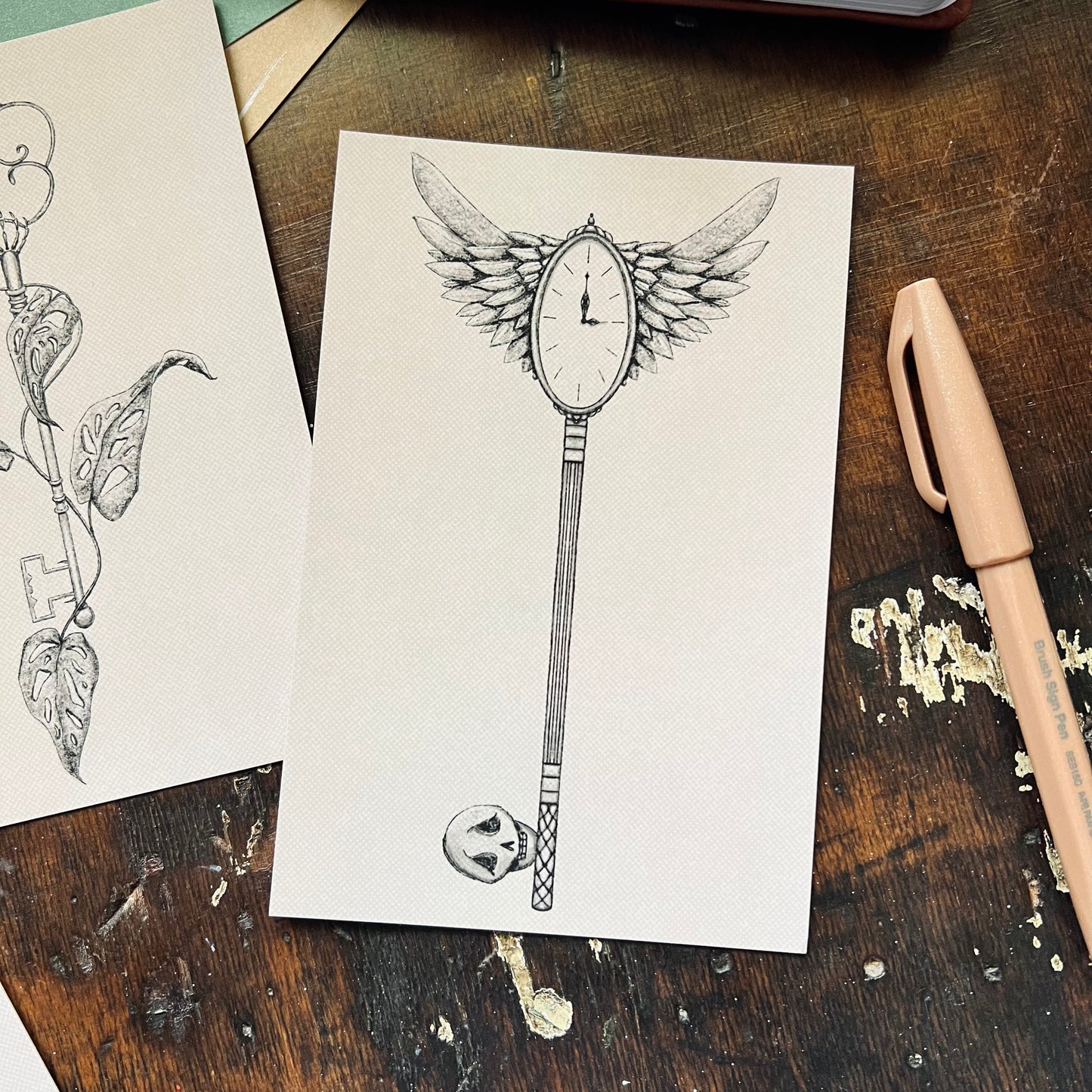 Secret Keys Postcard Set