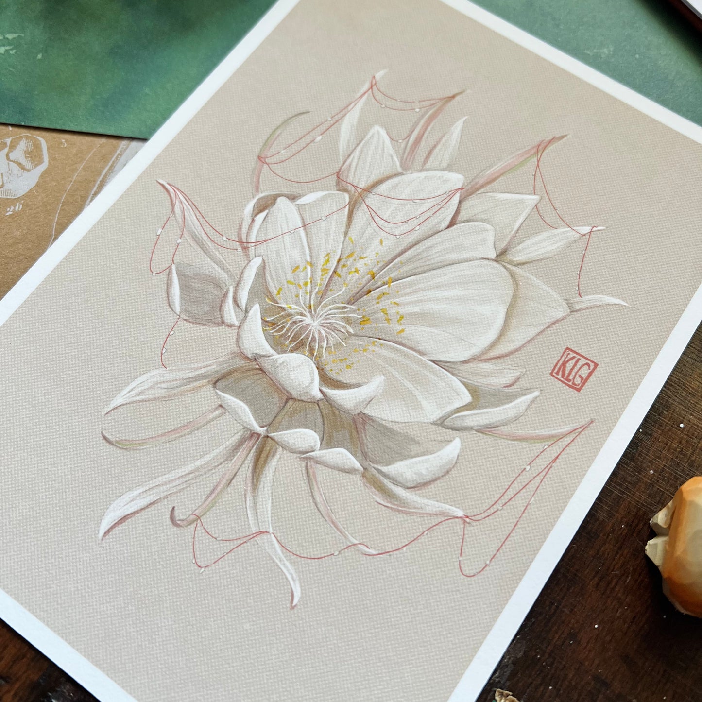 Queen Of The Night Art Print