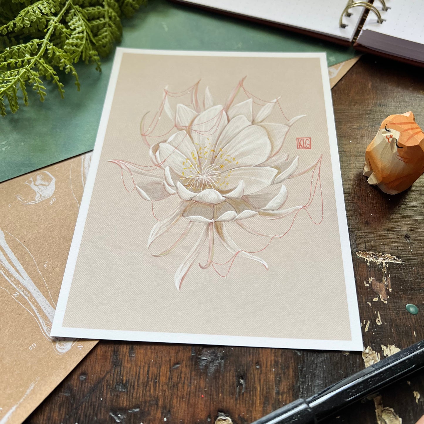 Queen Of The Night Art Print