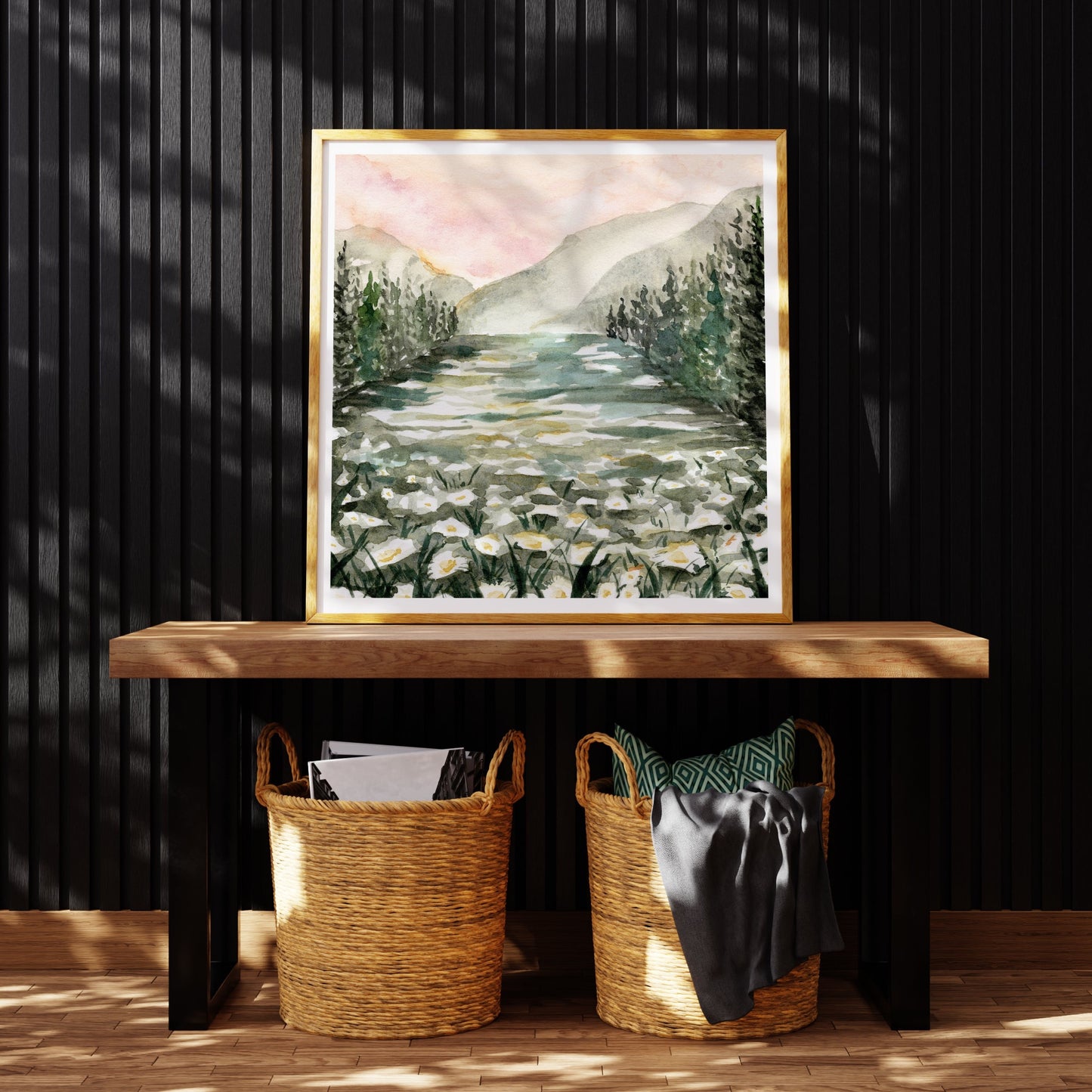 Daisy Field Art Print
