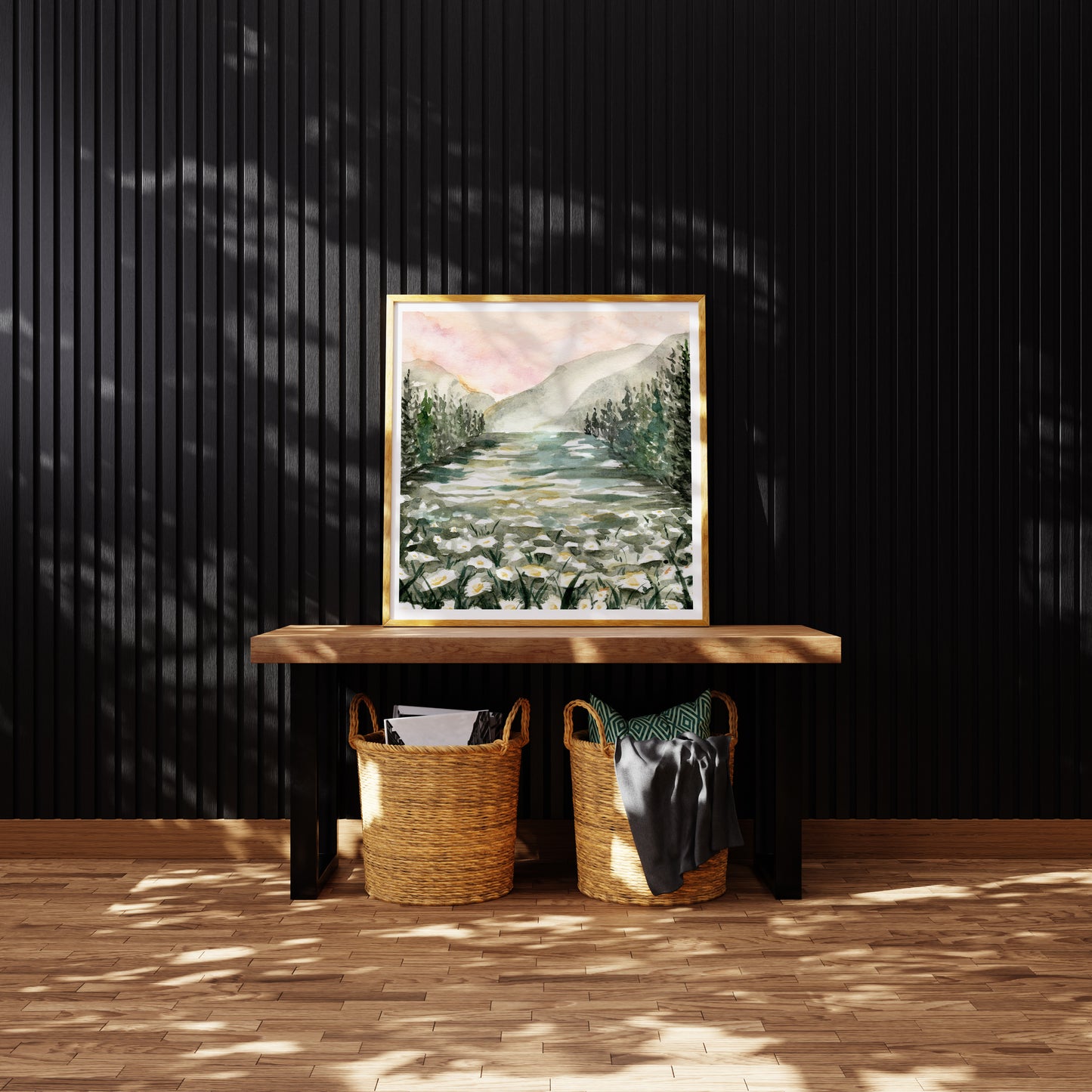 Daisy Field Art Print