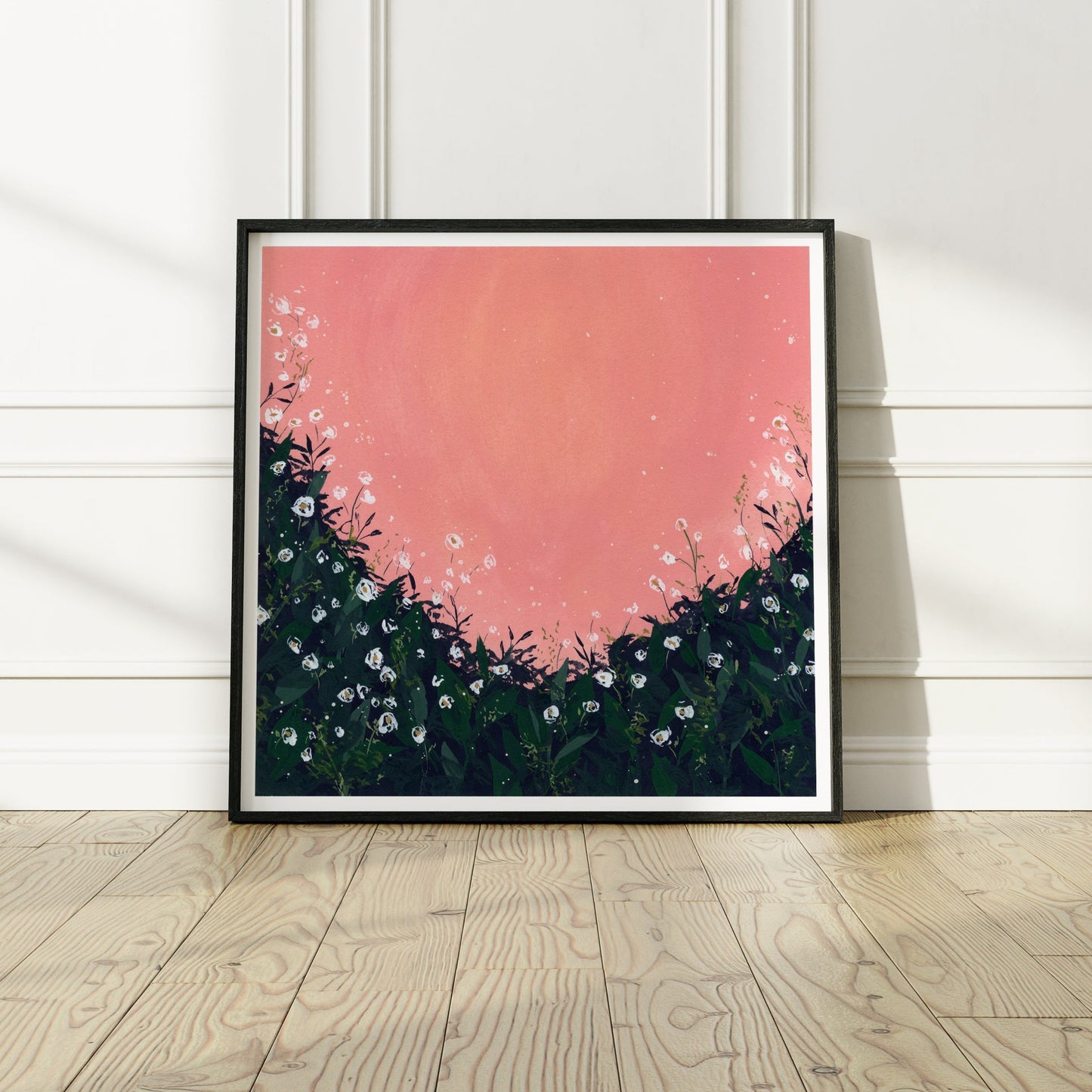 Floral Field Art Print