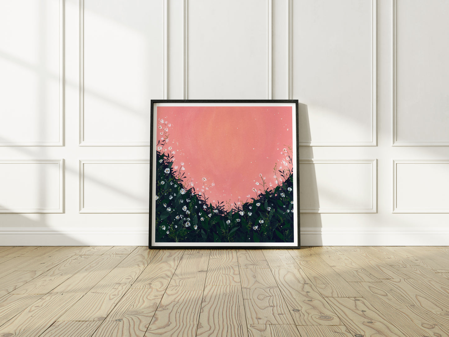 Floral Field Art Print