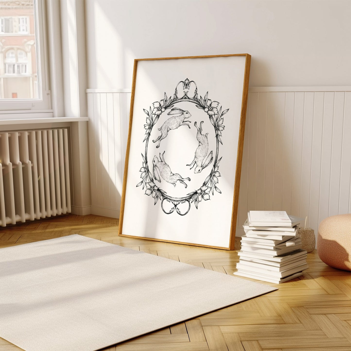 Rabbit Dance Print