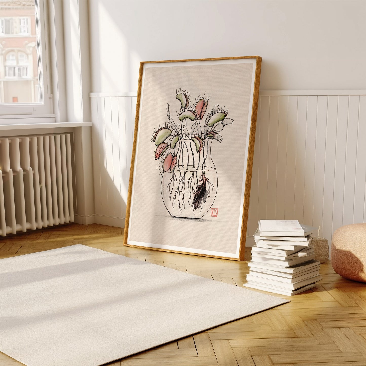 Venus Fly Trap Art Print