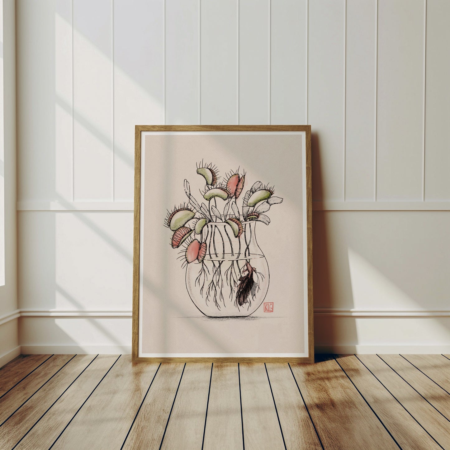 Venus Fly Trap Art Print