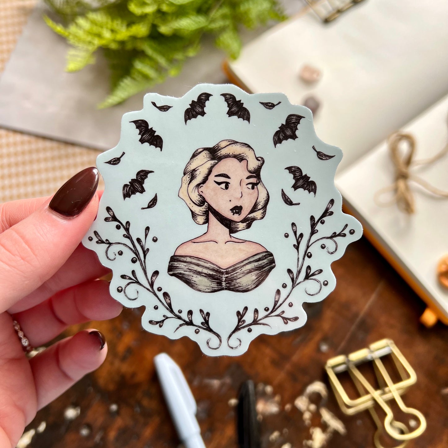 Glampire Vinyl Sticker