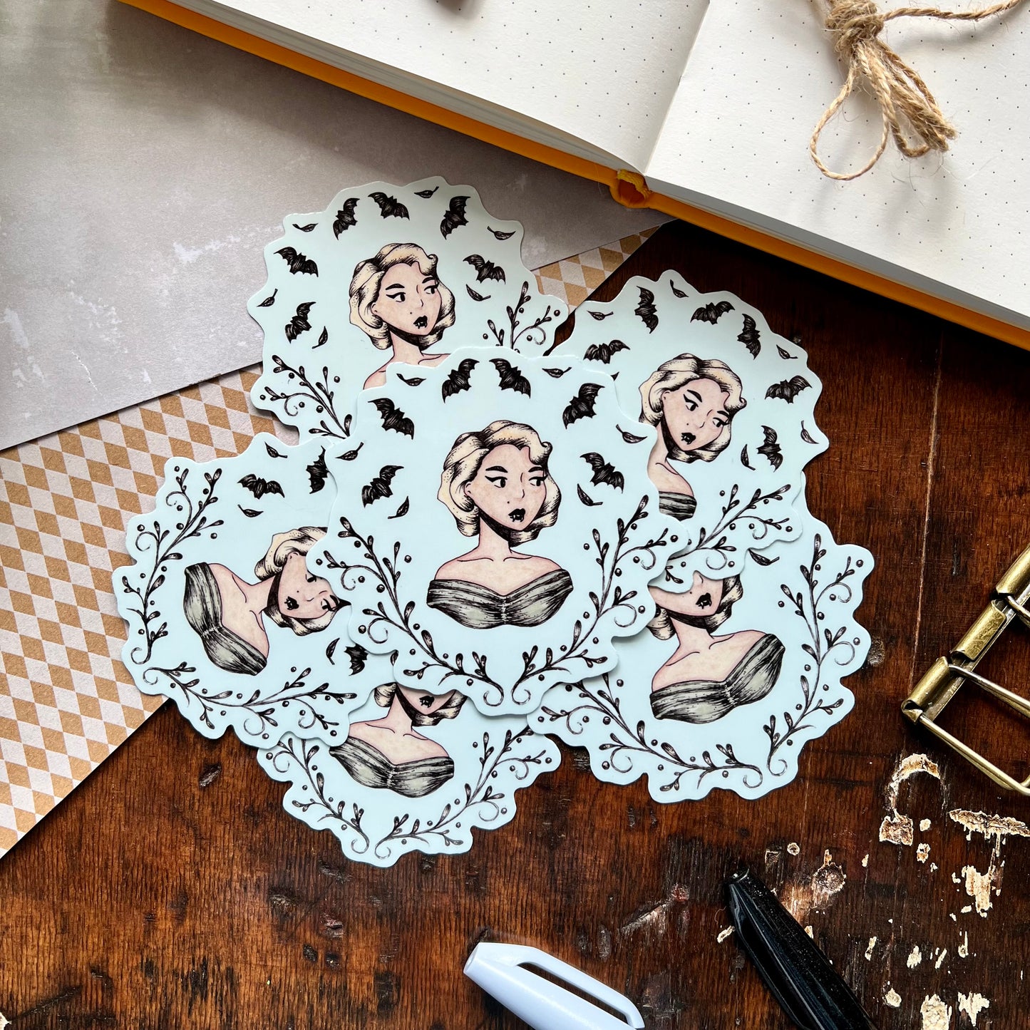 Glampire Vinyl Sticker