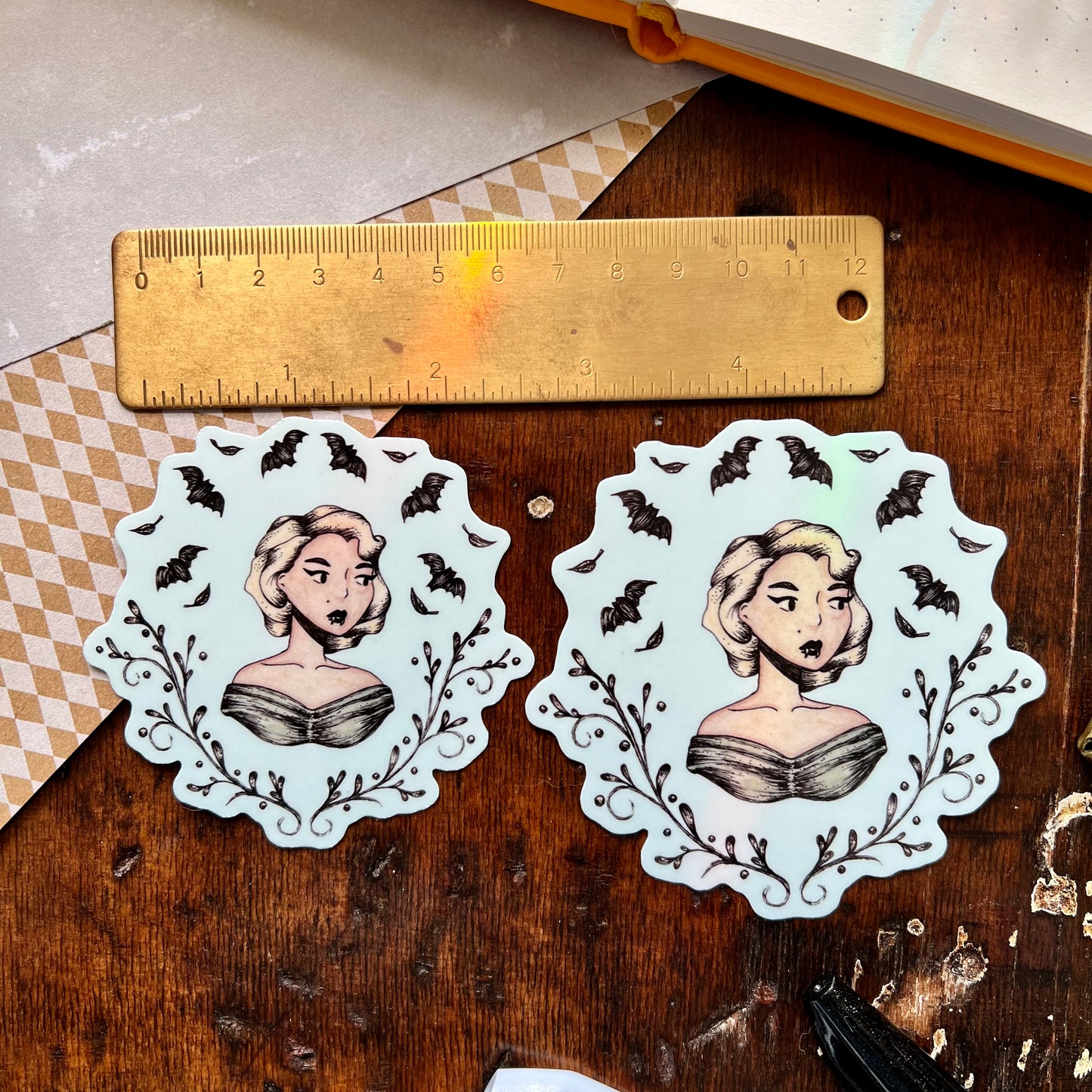 Glampire Vinyl Sticker