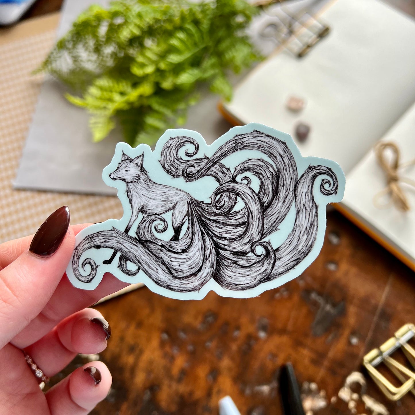 Kitsune Vinyl Sticker