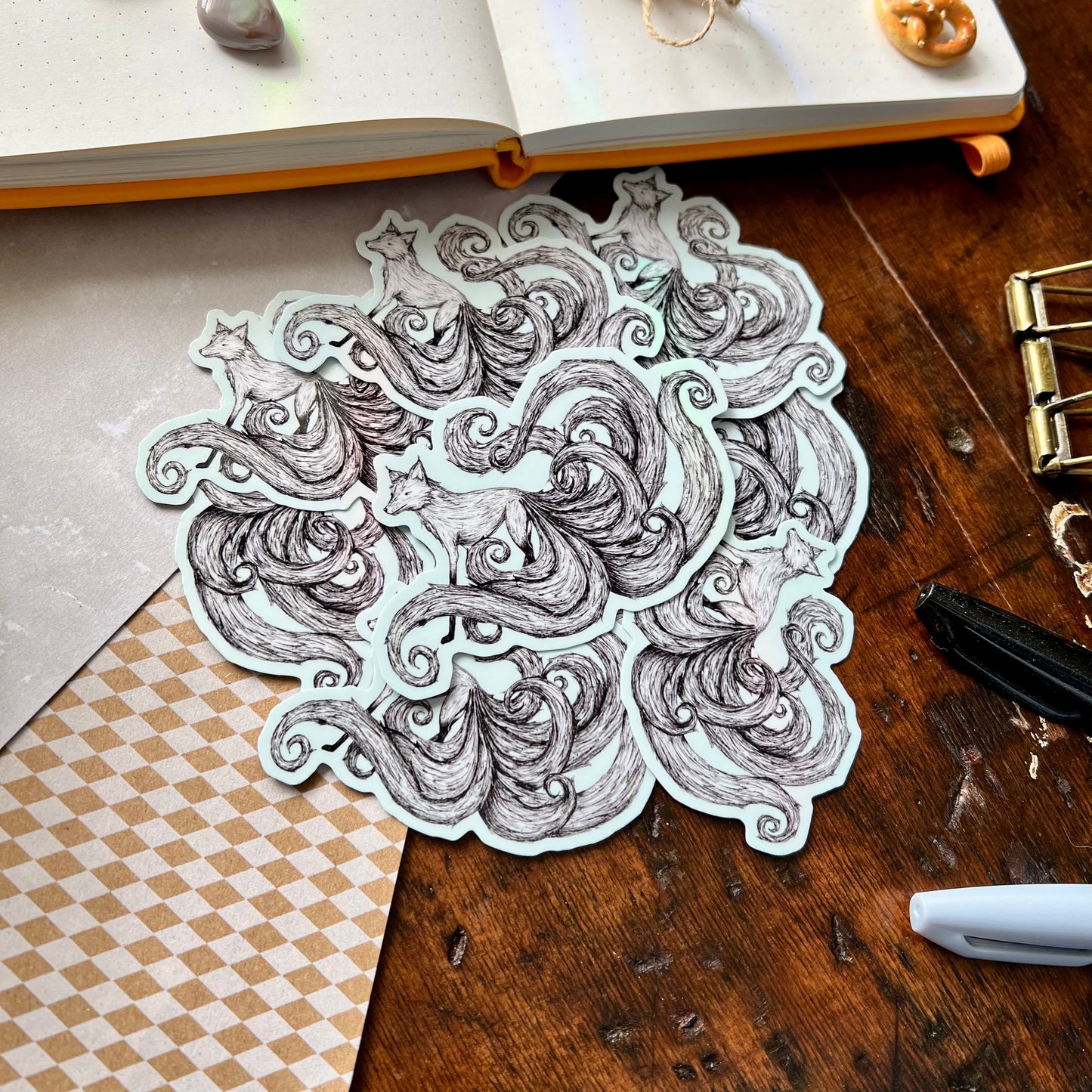 Kitsune Vinyl Sticker