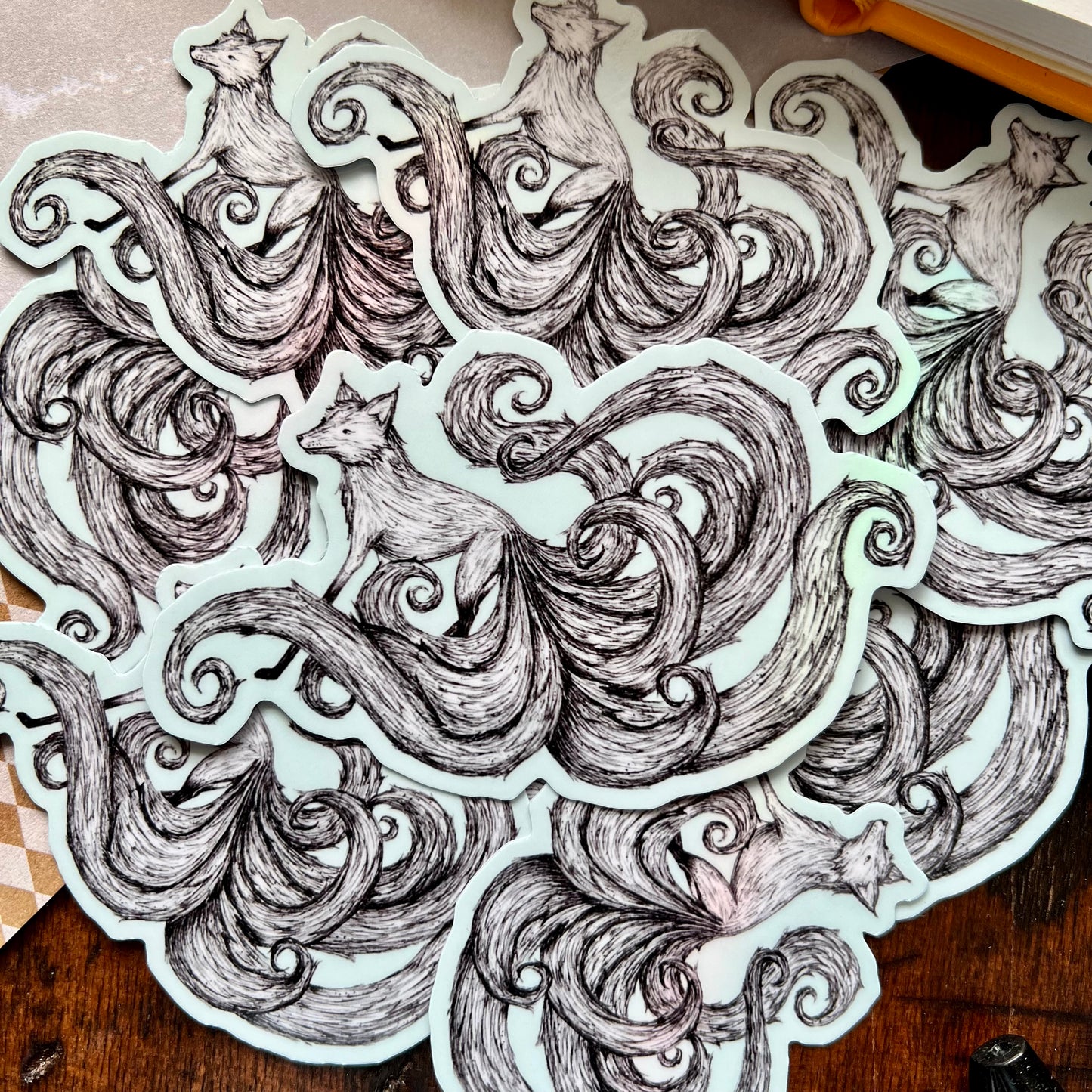 Kitsune Vinyl Sticker